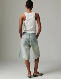 Elijah Shorts - Light Blue Washed - Bermudashorts