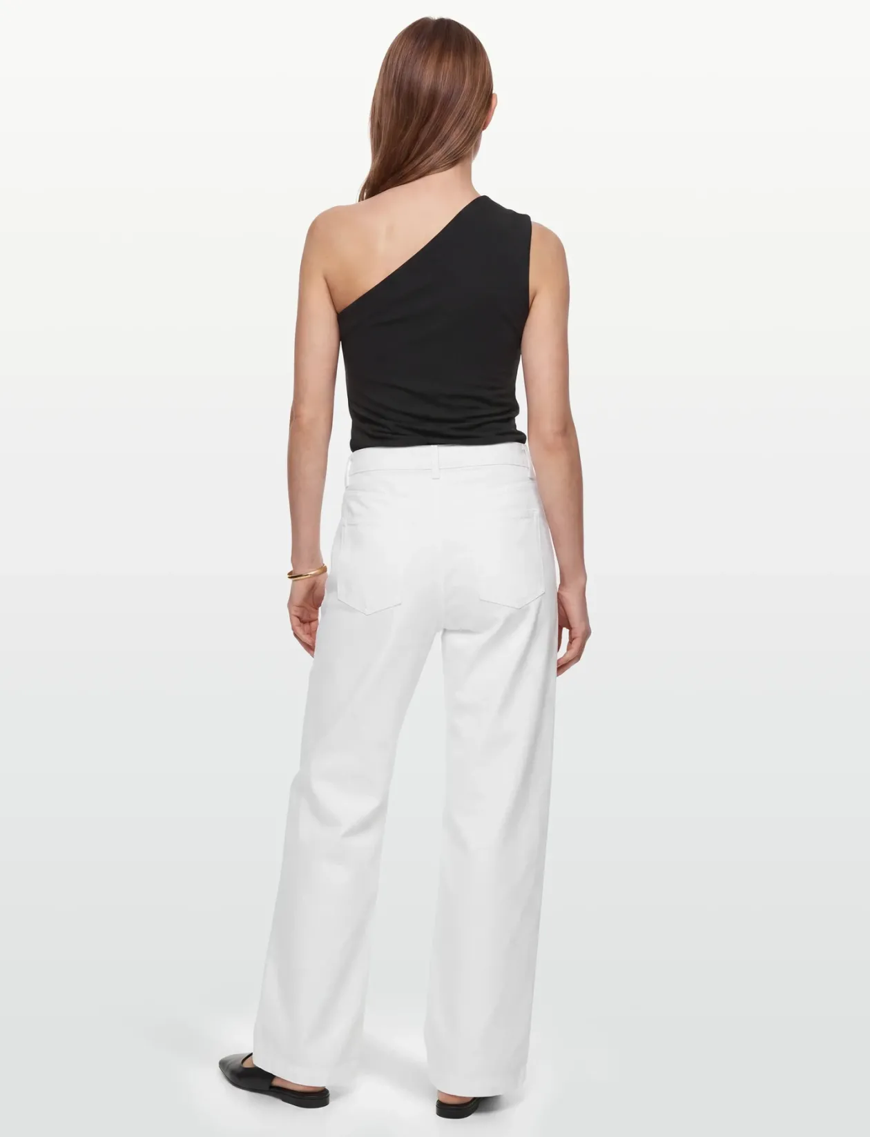 Elijah - Winter White Denim - Brede jeans