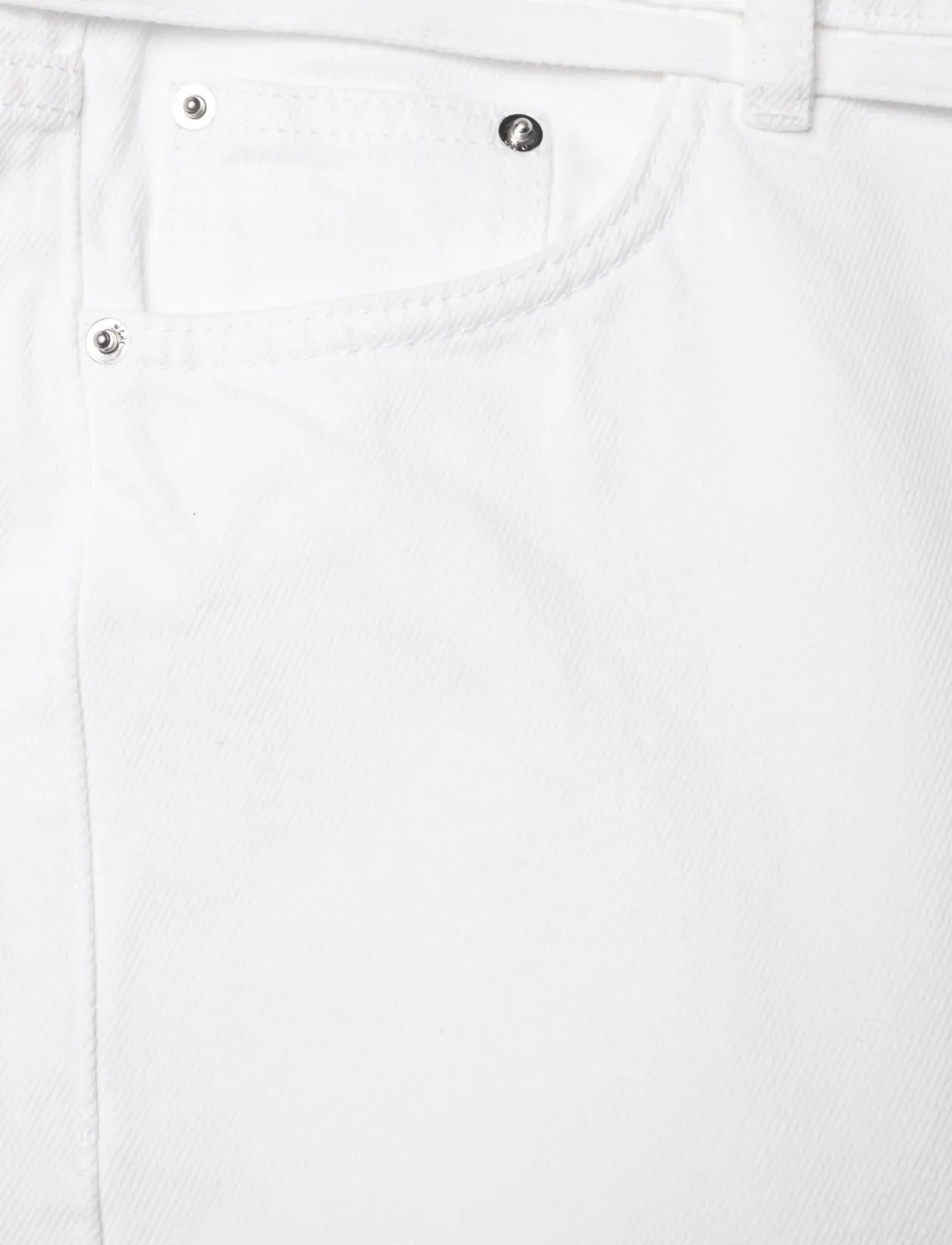 Elijah - Winter White Denim - Brede jeans