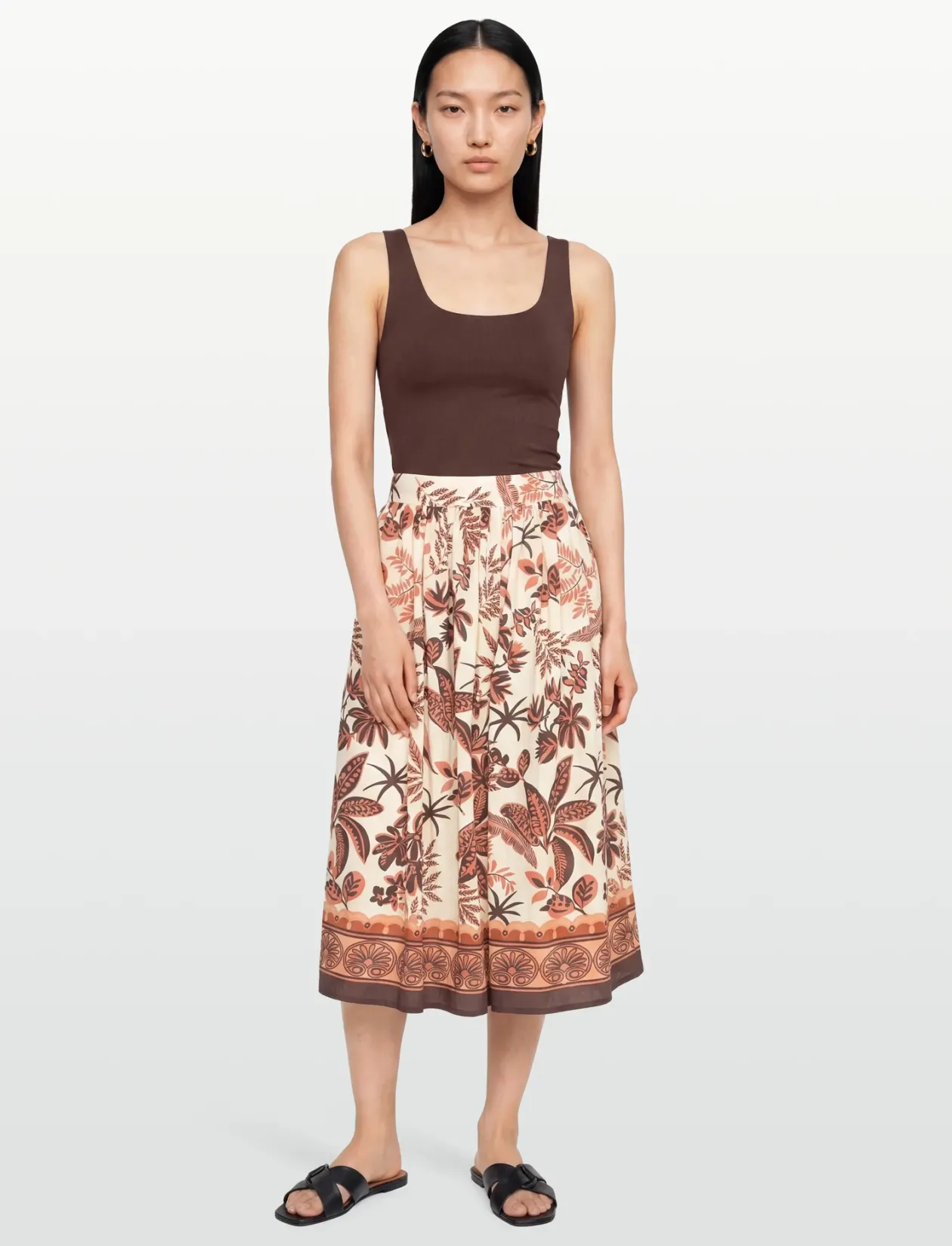 EllaLL Midi Skirt - Midinederdele