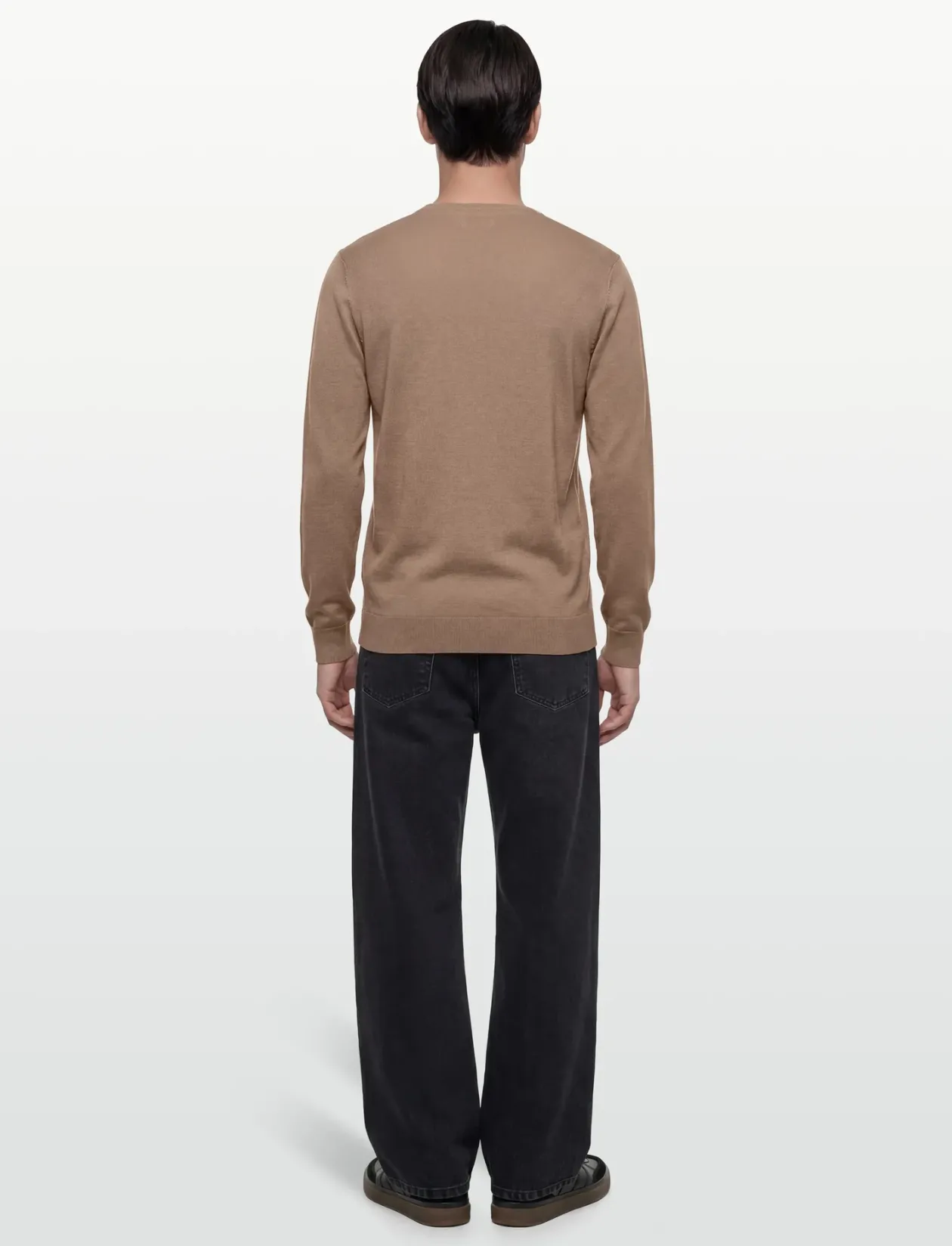ELLISON REG CW COT MCS M KNIT - Rund hals