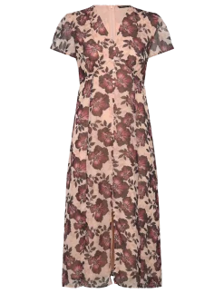ELYSE S/S TEA DRESS - Midi kjoler
