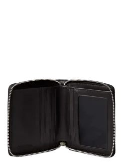 EMBOSSED WOVEN ZIP BILLFOLD - Kortholdere