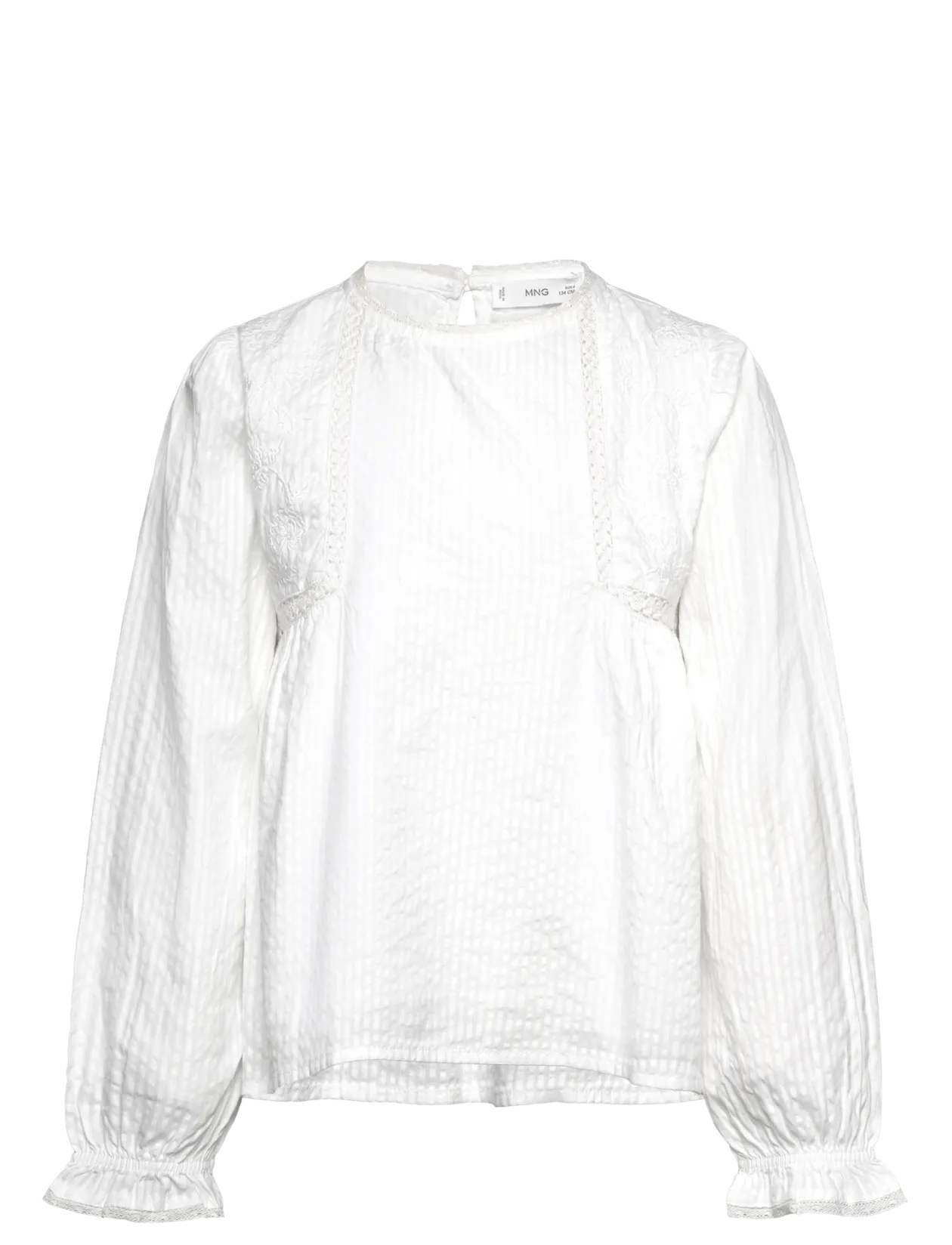 Embroidered details blouse - Bluser & Tunikaer