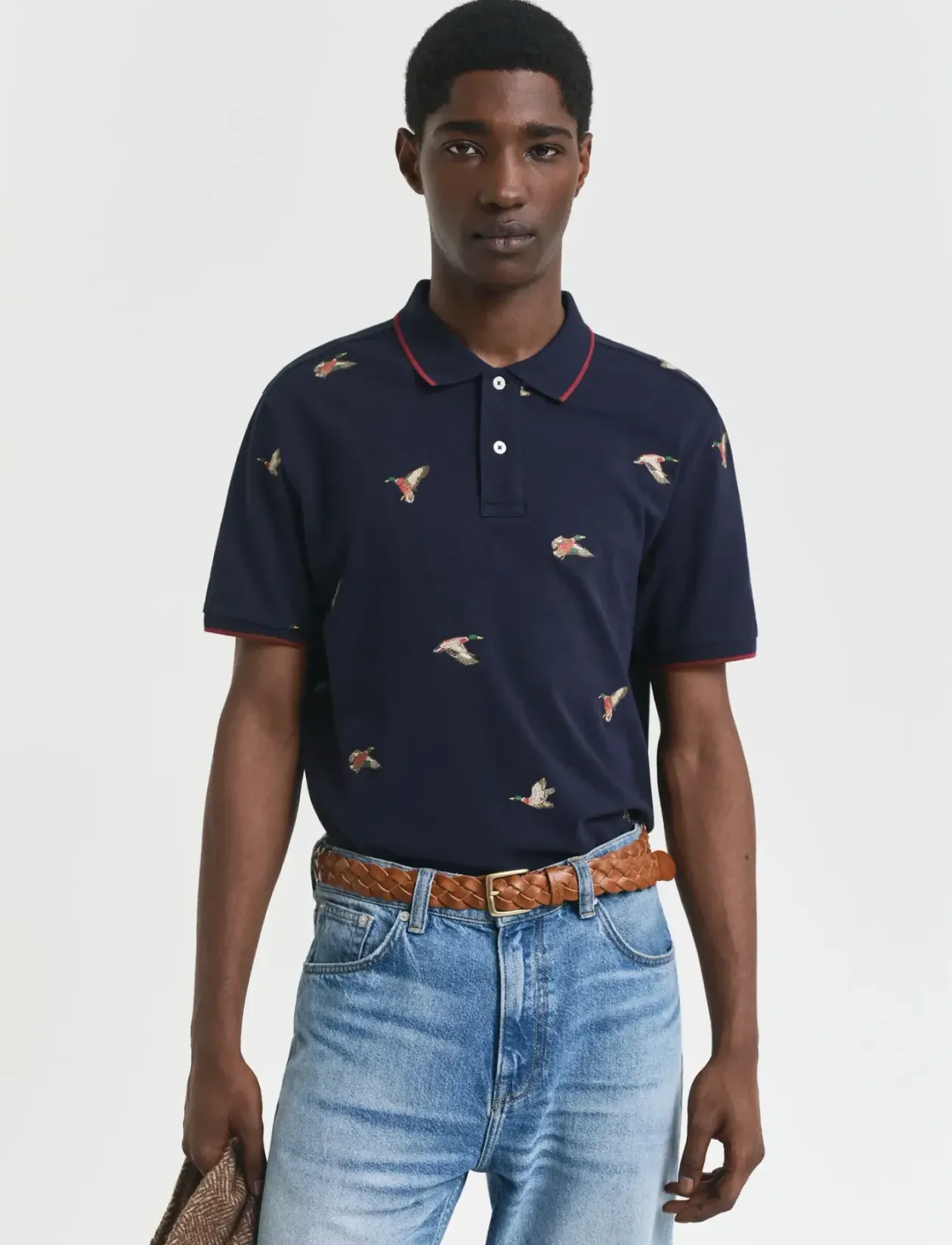 EMBROIDERED SS POLO - Kortærmede