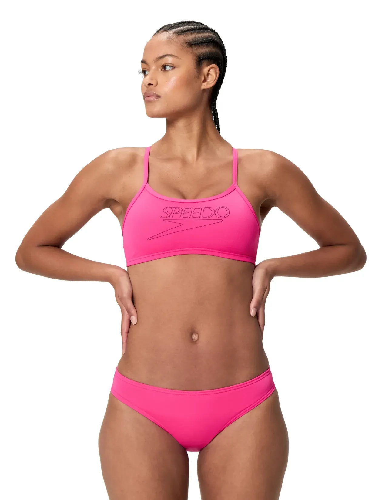 Endurance+ Logo Thin Strap Two Piece - Bikinier