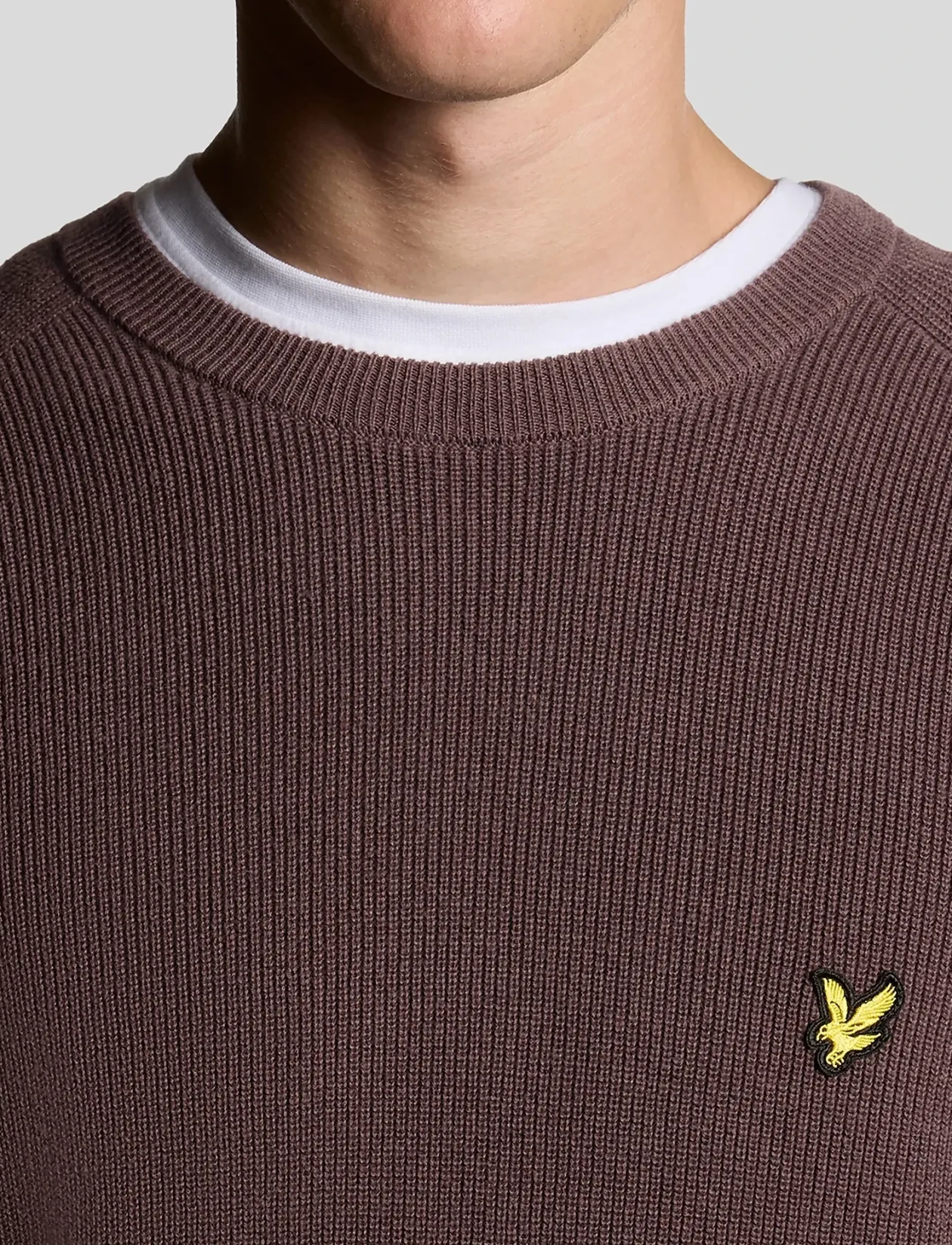 Engineered Rib Crew Neck - Rund hals