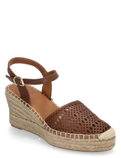 Espadrilles - Kilehæl