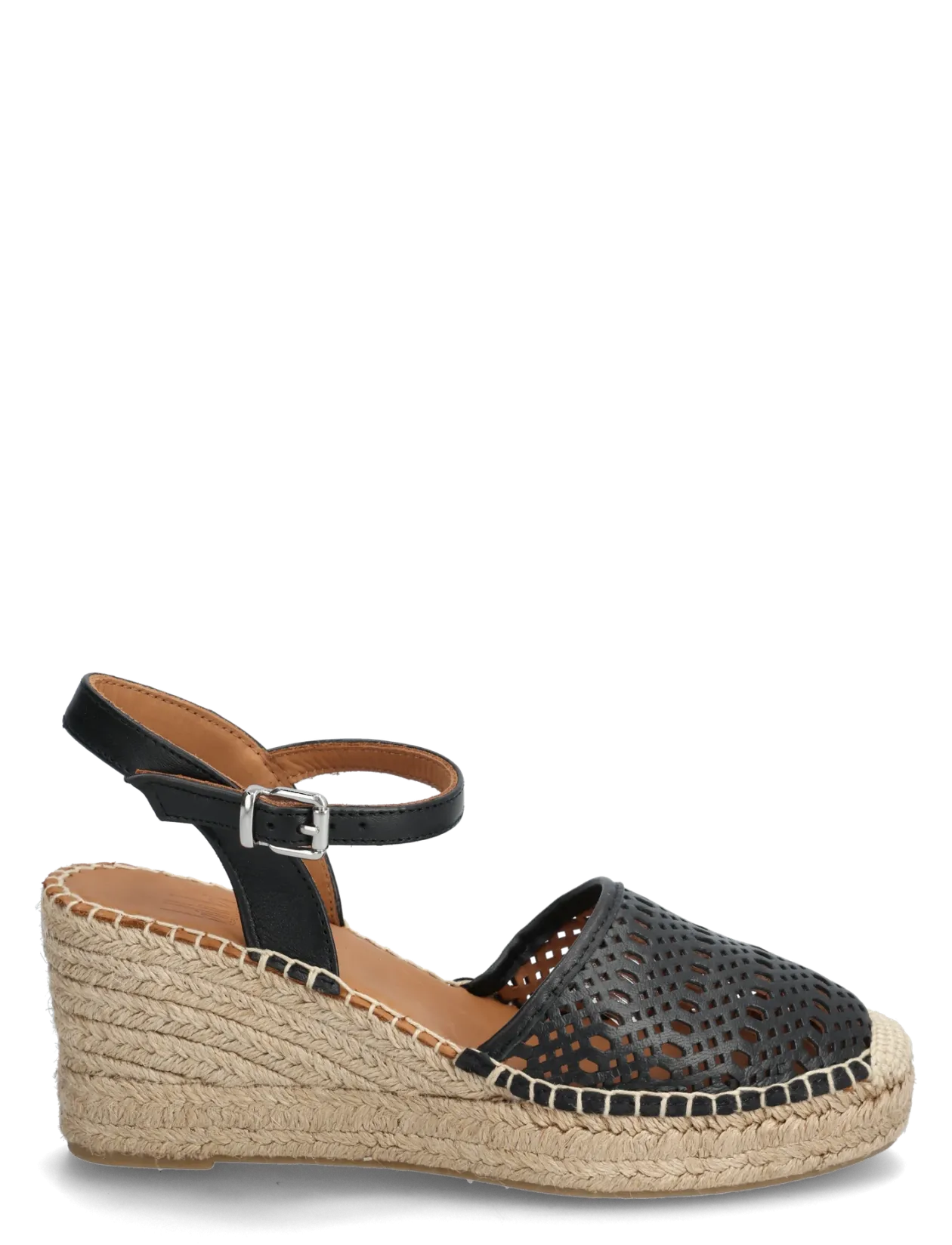 Espadrilles - Kilehæl