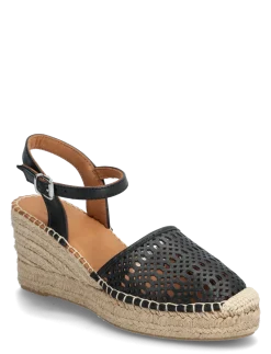 Espadrilles - Kilehæl
