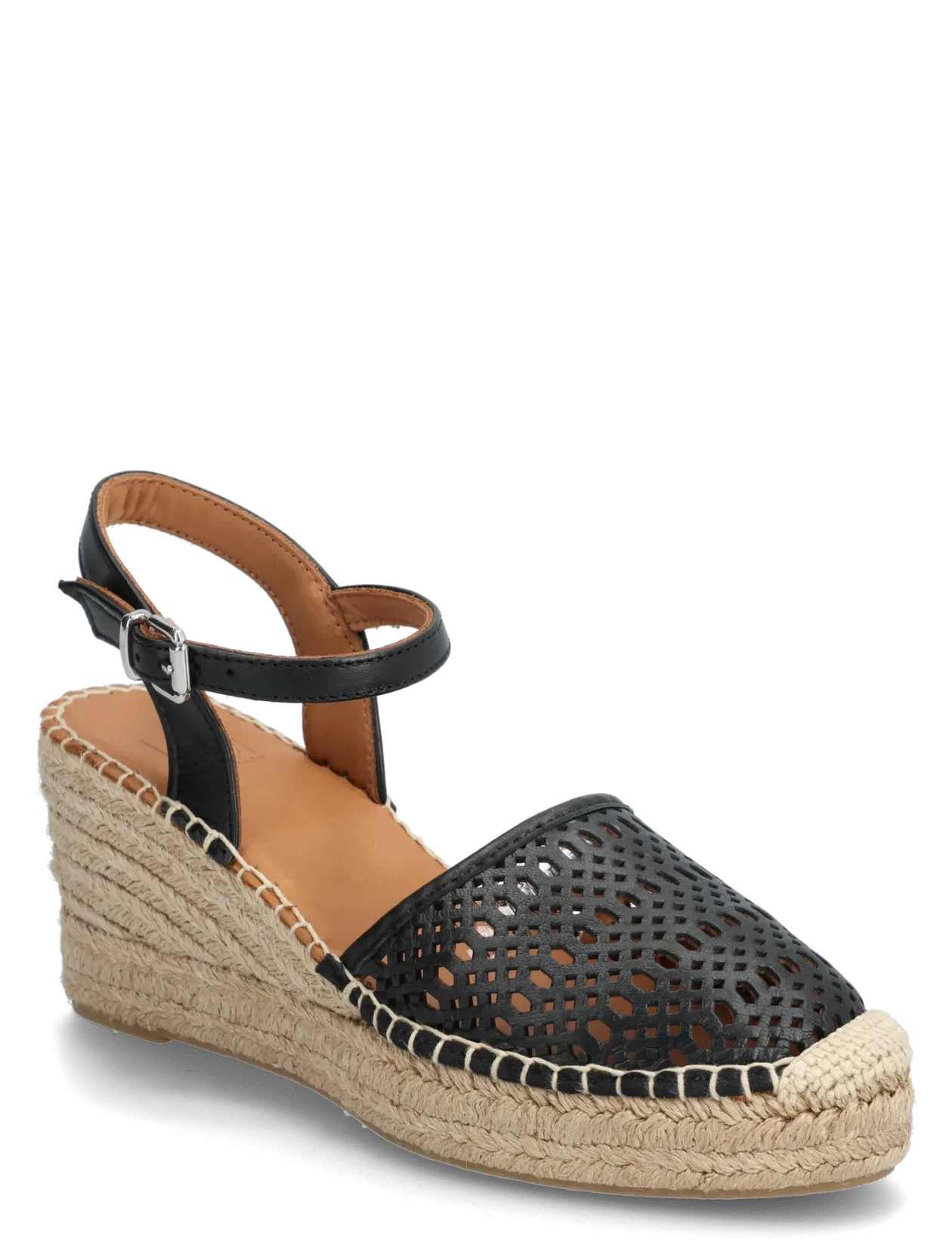 Espadrilles - Kilehæl