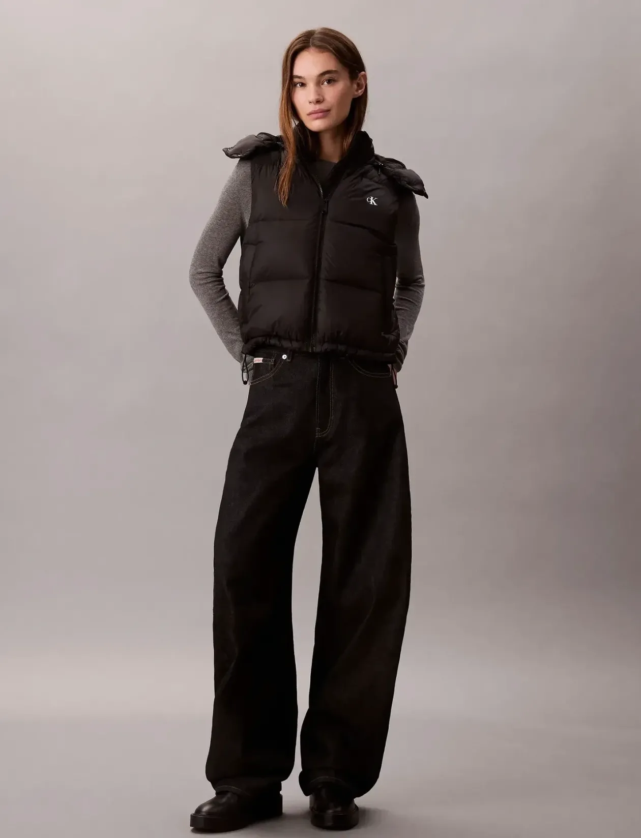 ESSENTIAL MIDWEIGHT PUFFER VEST - Vatterede veste