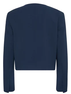 EU STRETCH CREPE LADY JACKET - Korte blazere