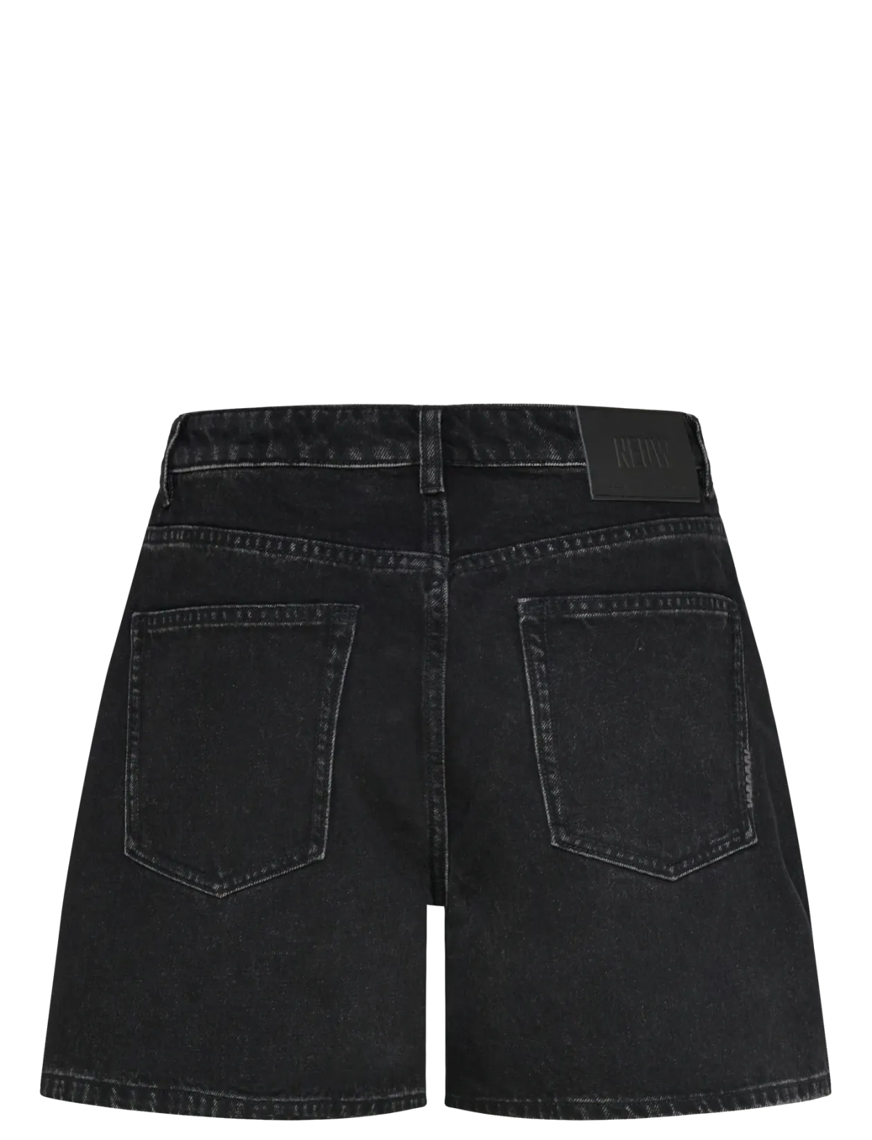 EVA SHORT CONTEMPT BLACK - Denim shorts