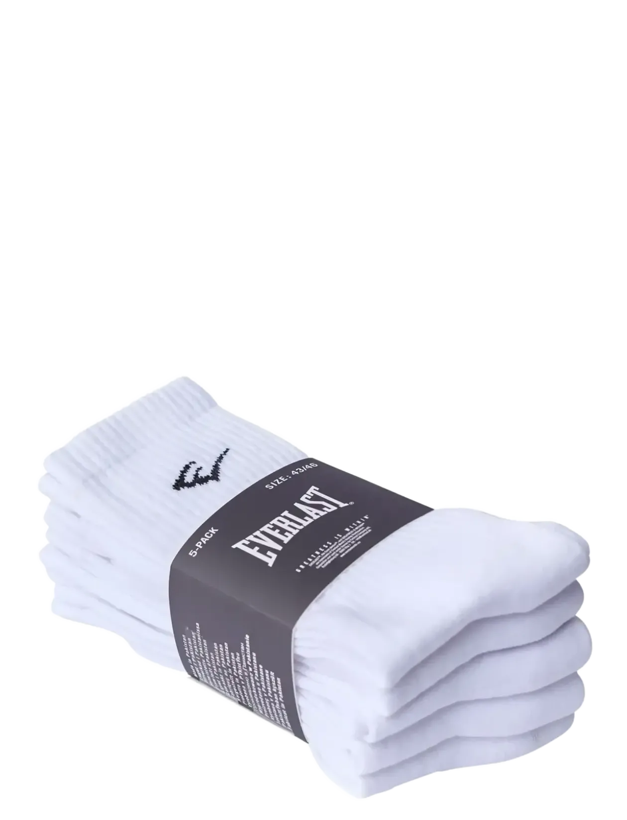 EVERLAST 5-pack Everyday Crew Socks - Strømper
