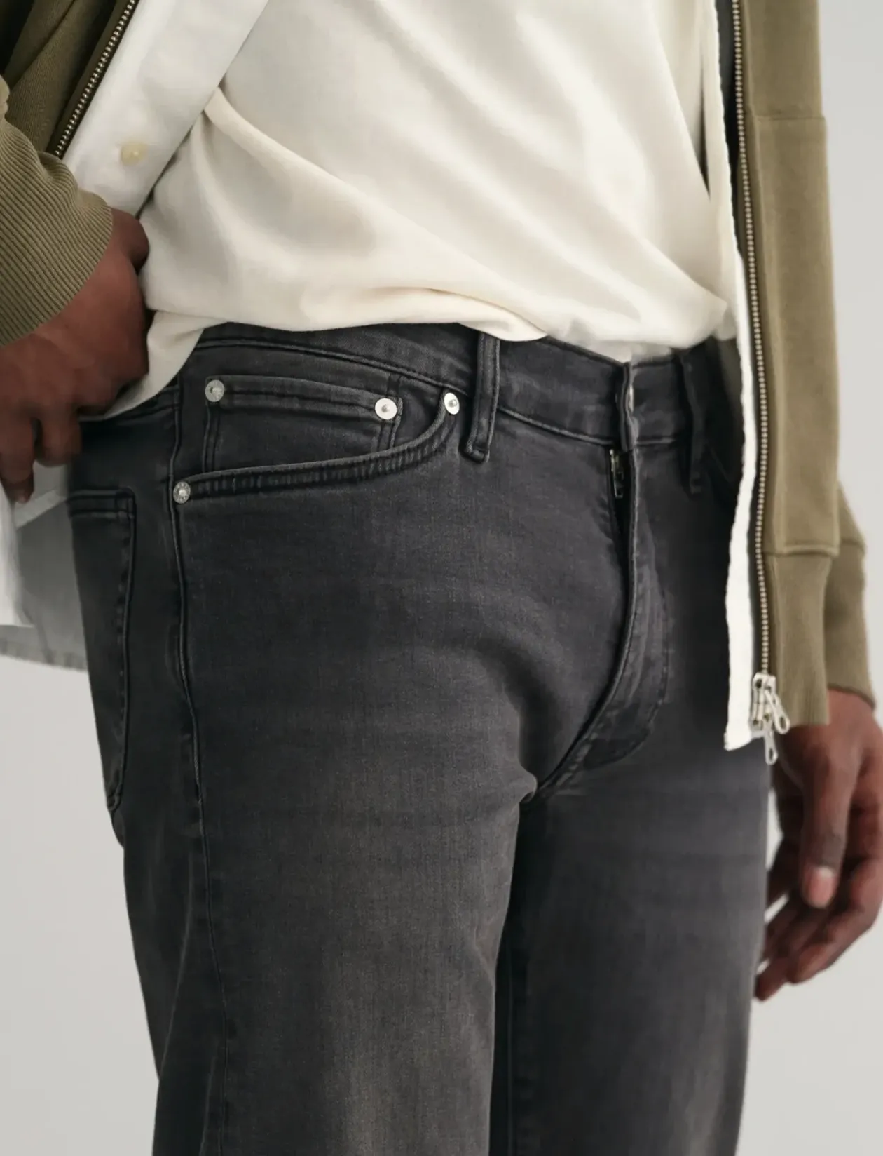 EXTRA SLIM ACTIVE REC BLK JEANS - Slim jeans