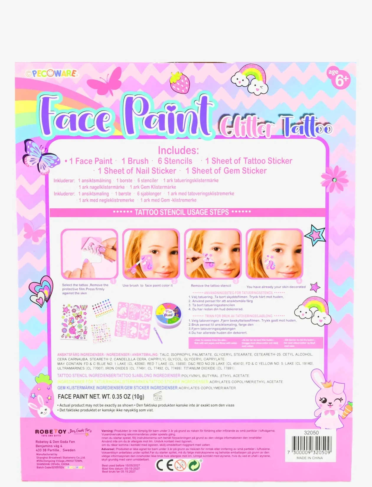 FACE PAINT TATTOO - Tattoos