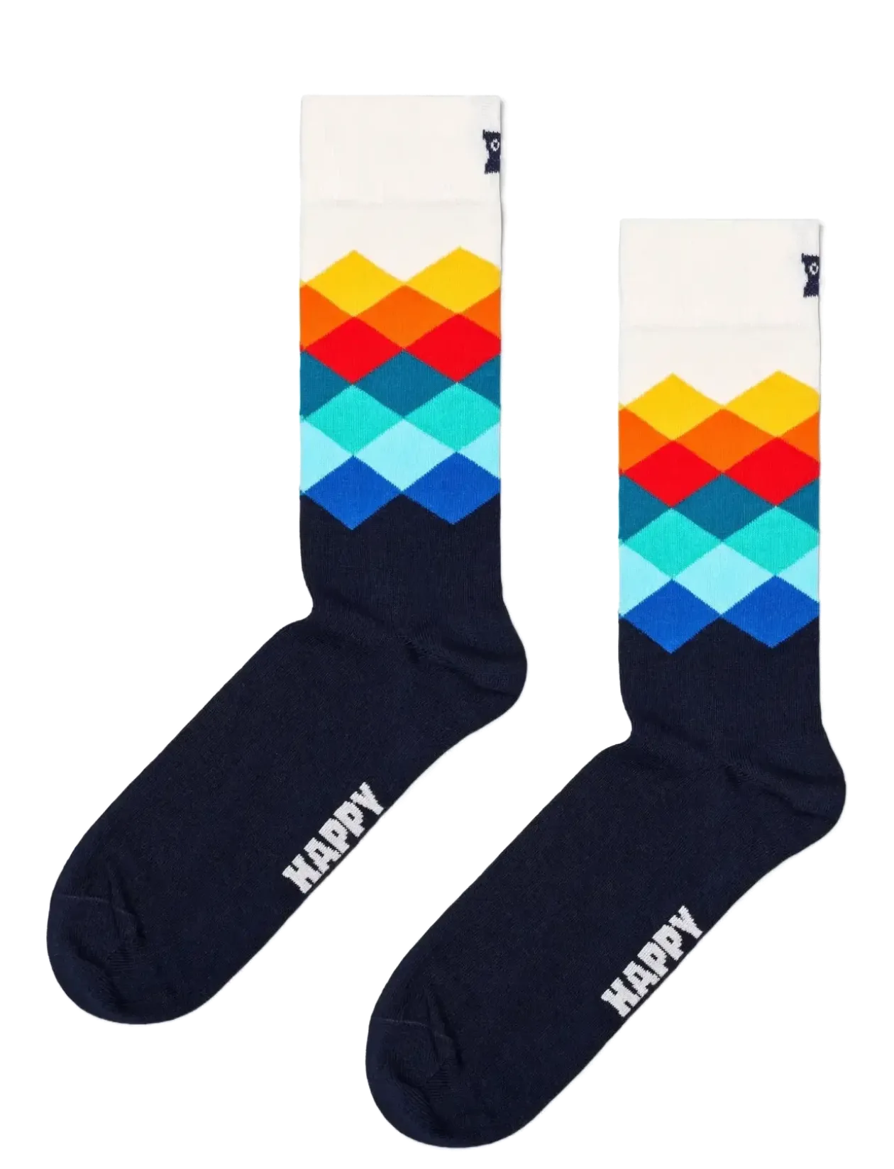 Faded Diamond Sock - Sokker