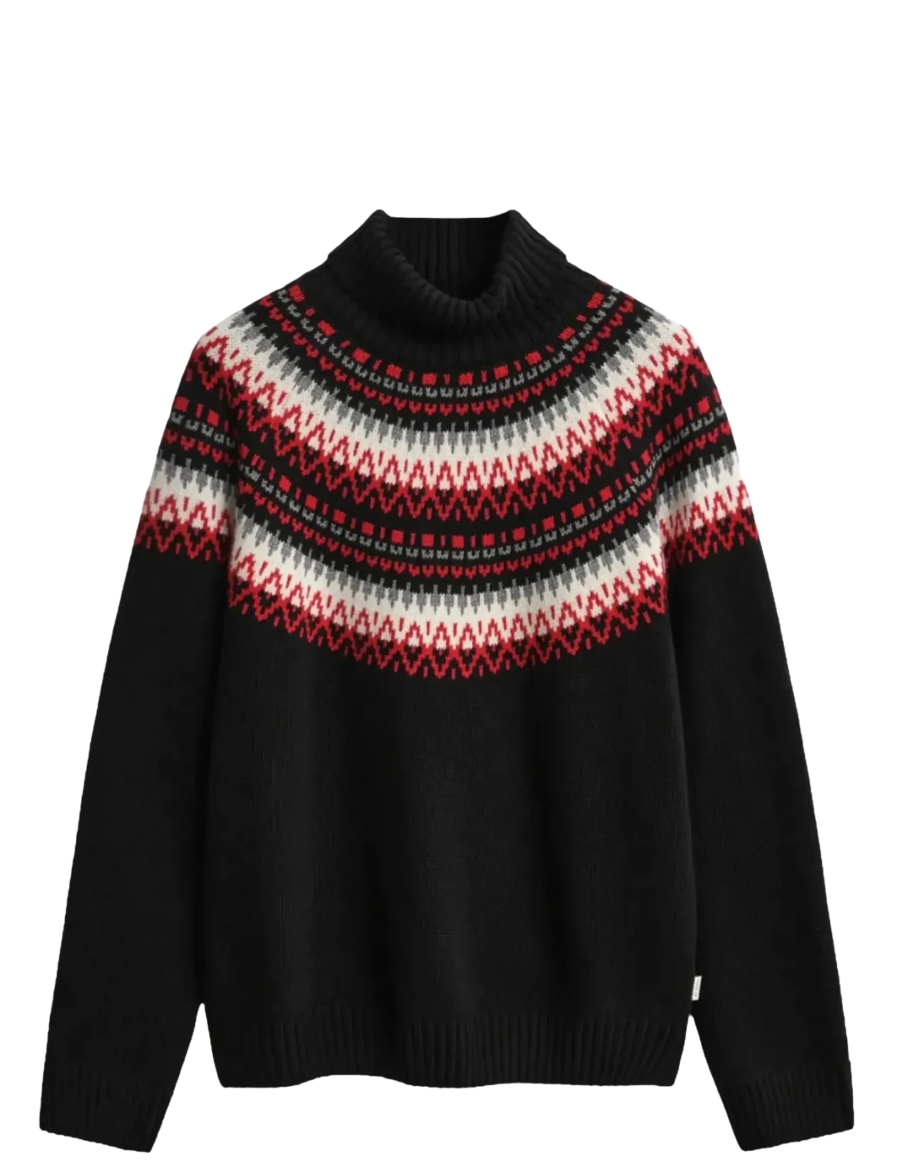 FAIR ISLE TURTLENECK - Rullekraver