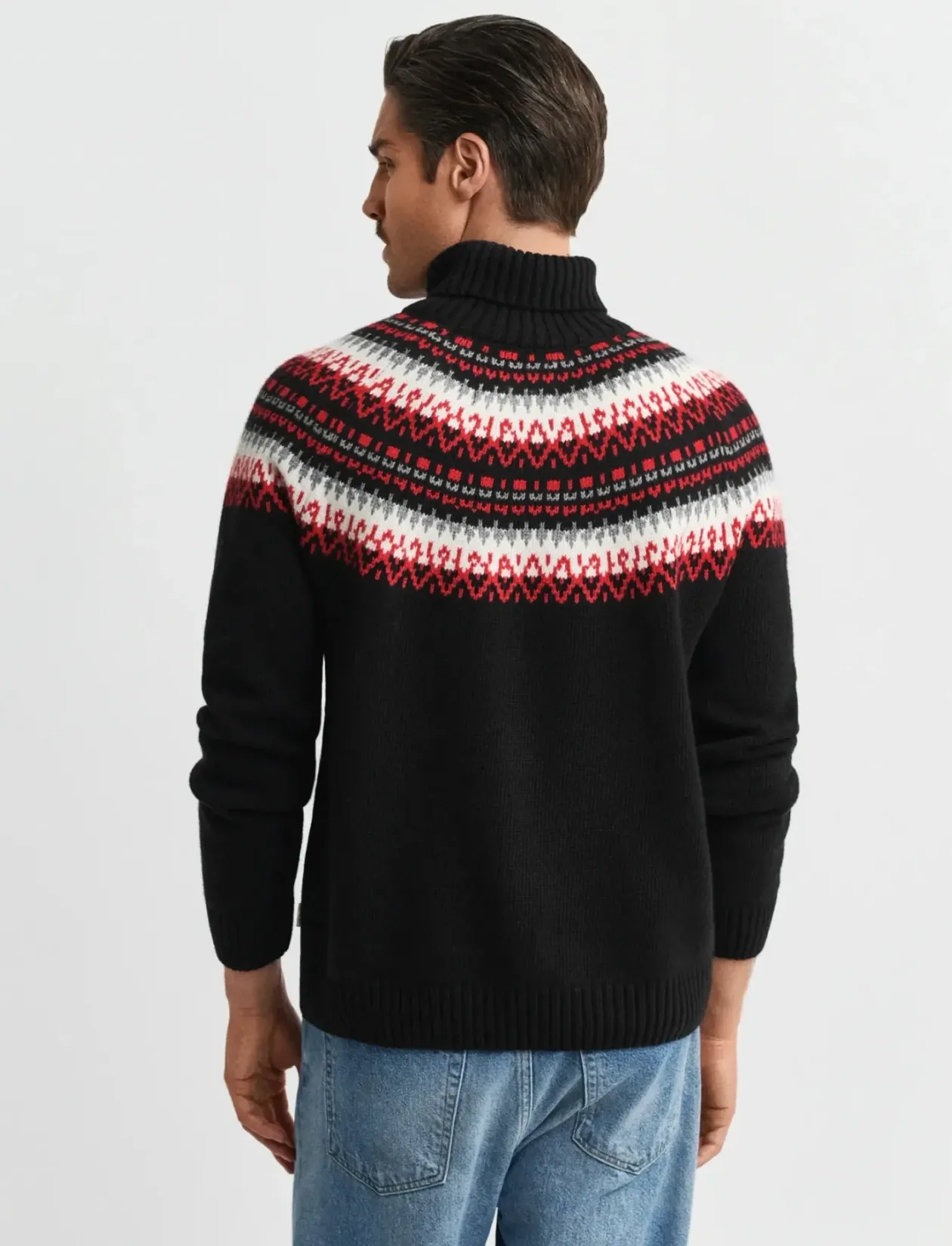 FAIR ISLE TURTLENECK - Rullekraver