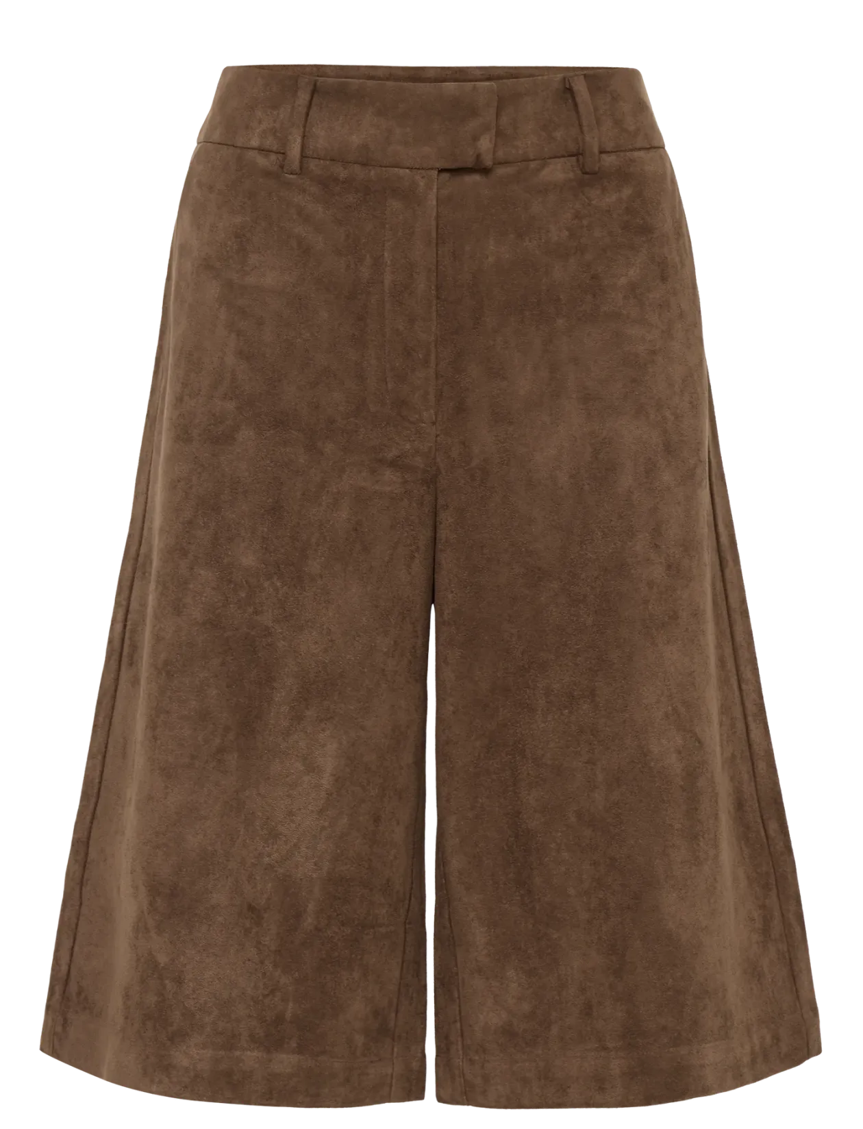 Faux suede shorts - Casual shorts