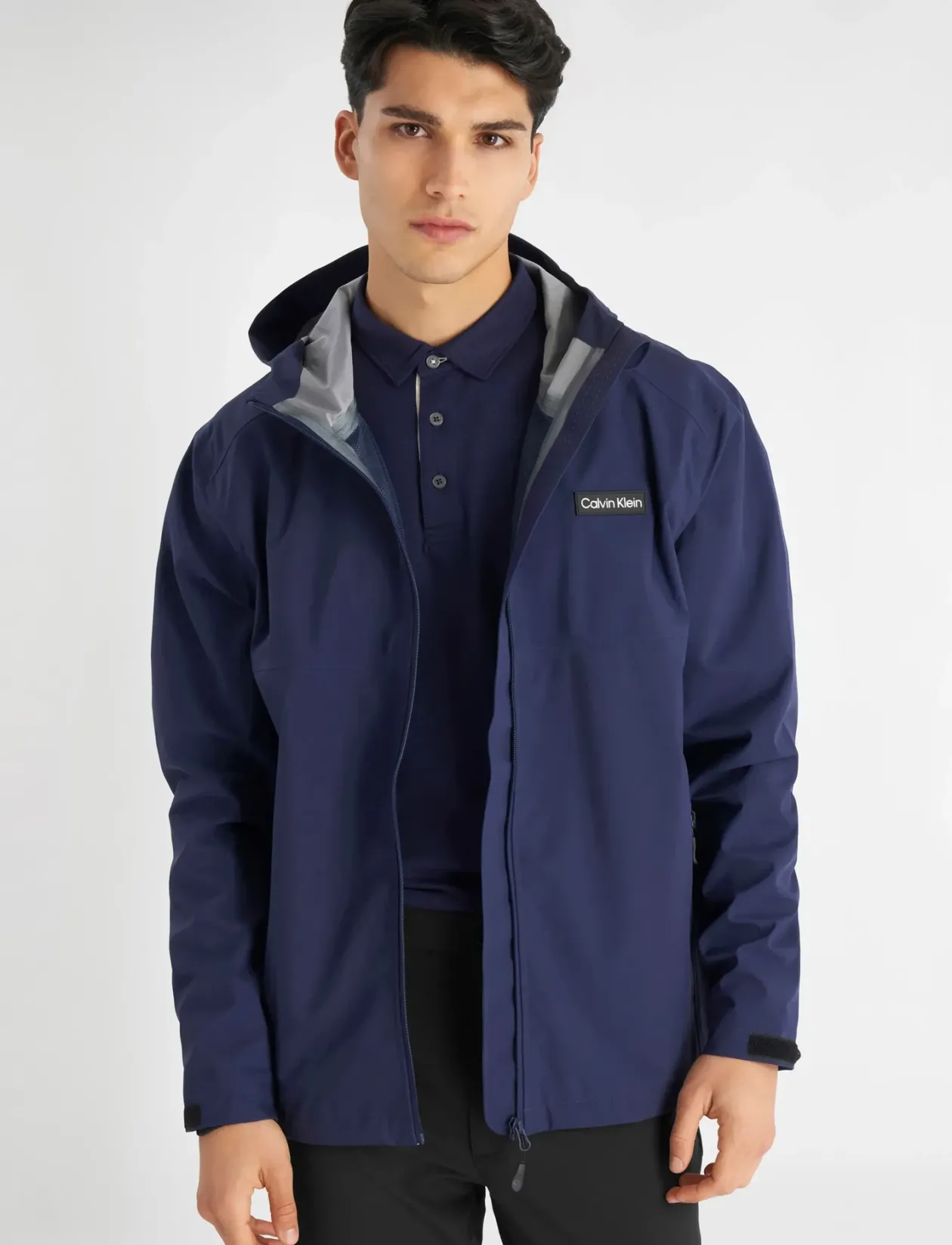 FEATHER DRY 15K HOODED WATERPROOF JACKET - Golfjakker