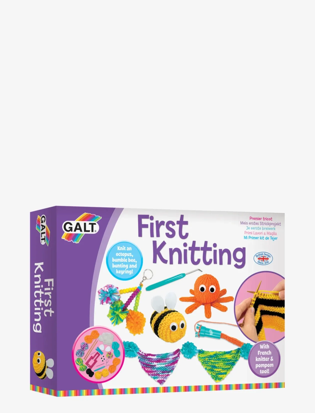 FIRST KNITTING - Kreasæt