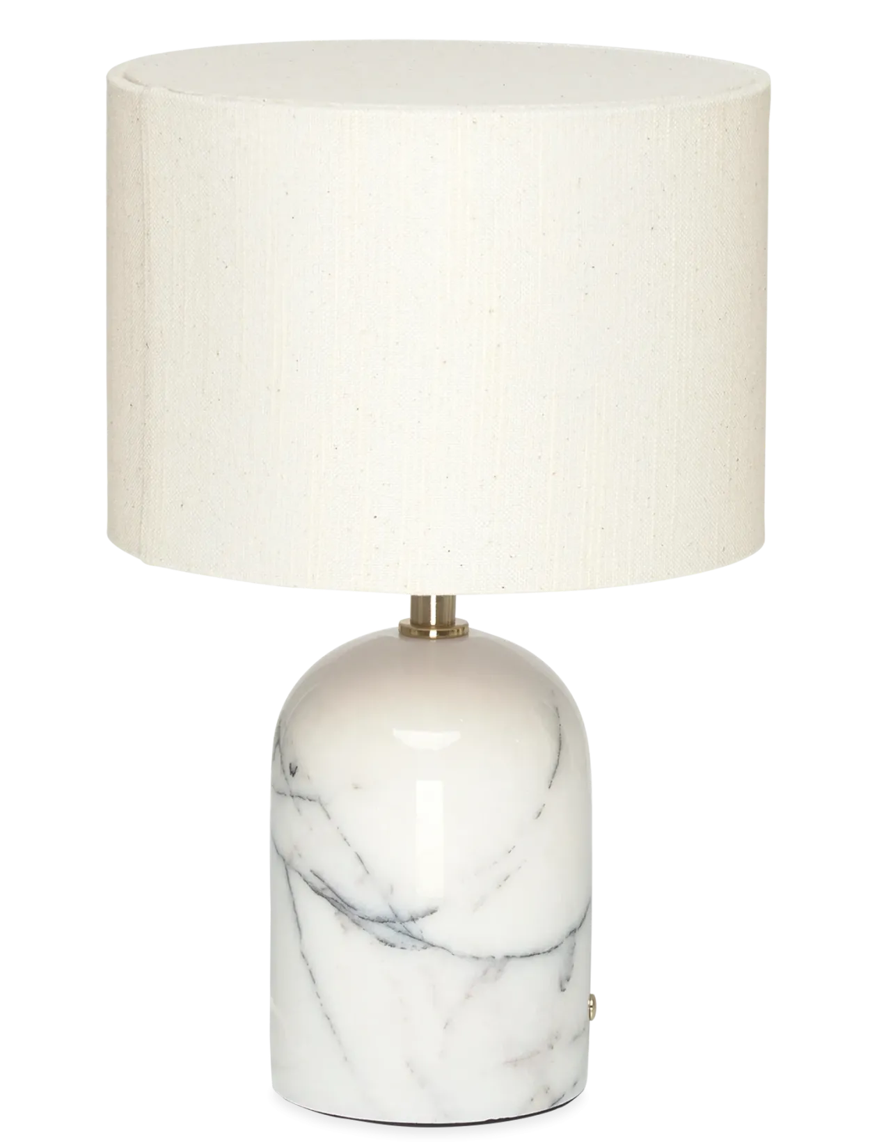 Flair Mini Table Lamp white-black marble base - Bordlamper