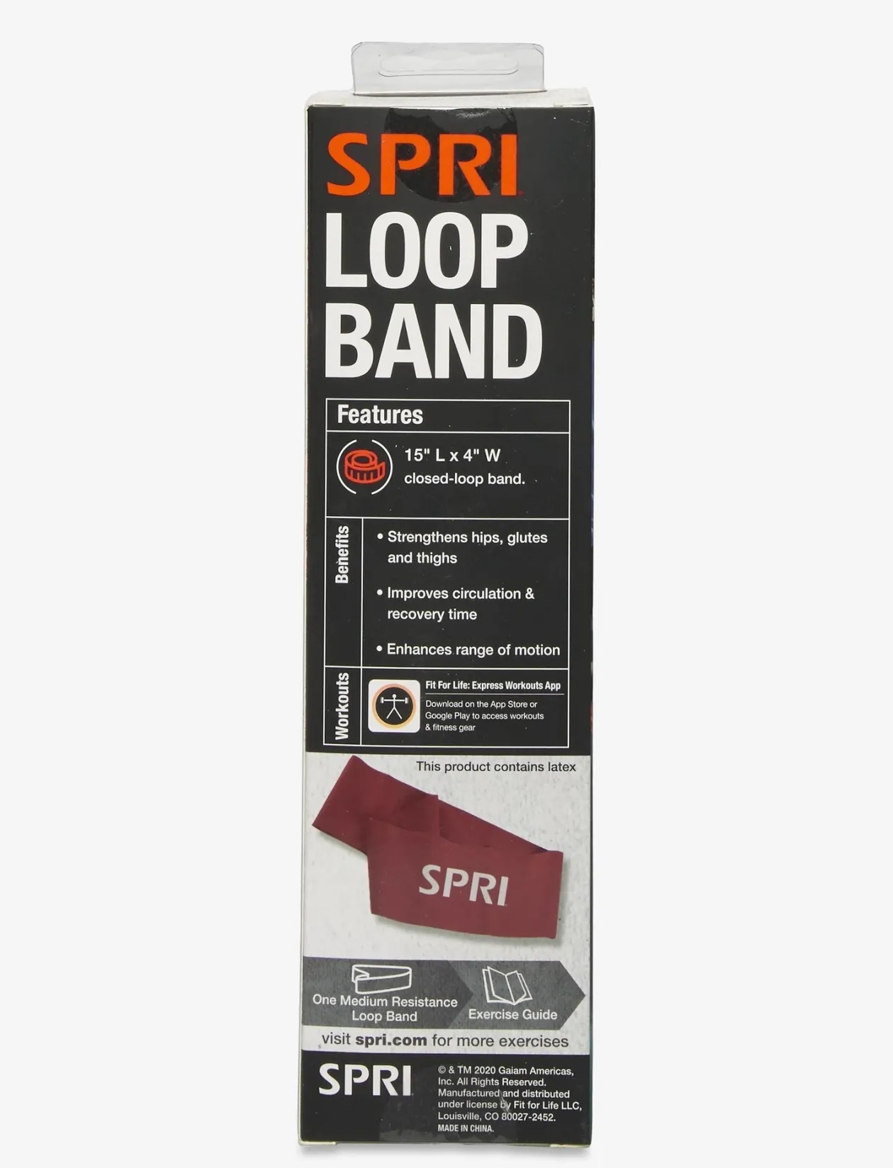 FLAT BAND LOOP MEDIUM - Modstandsbånd