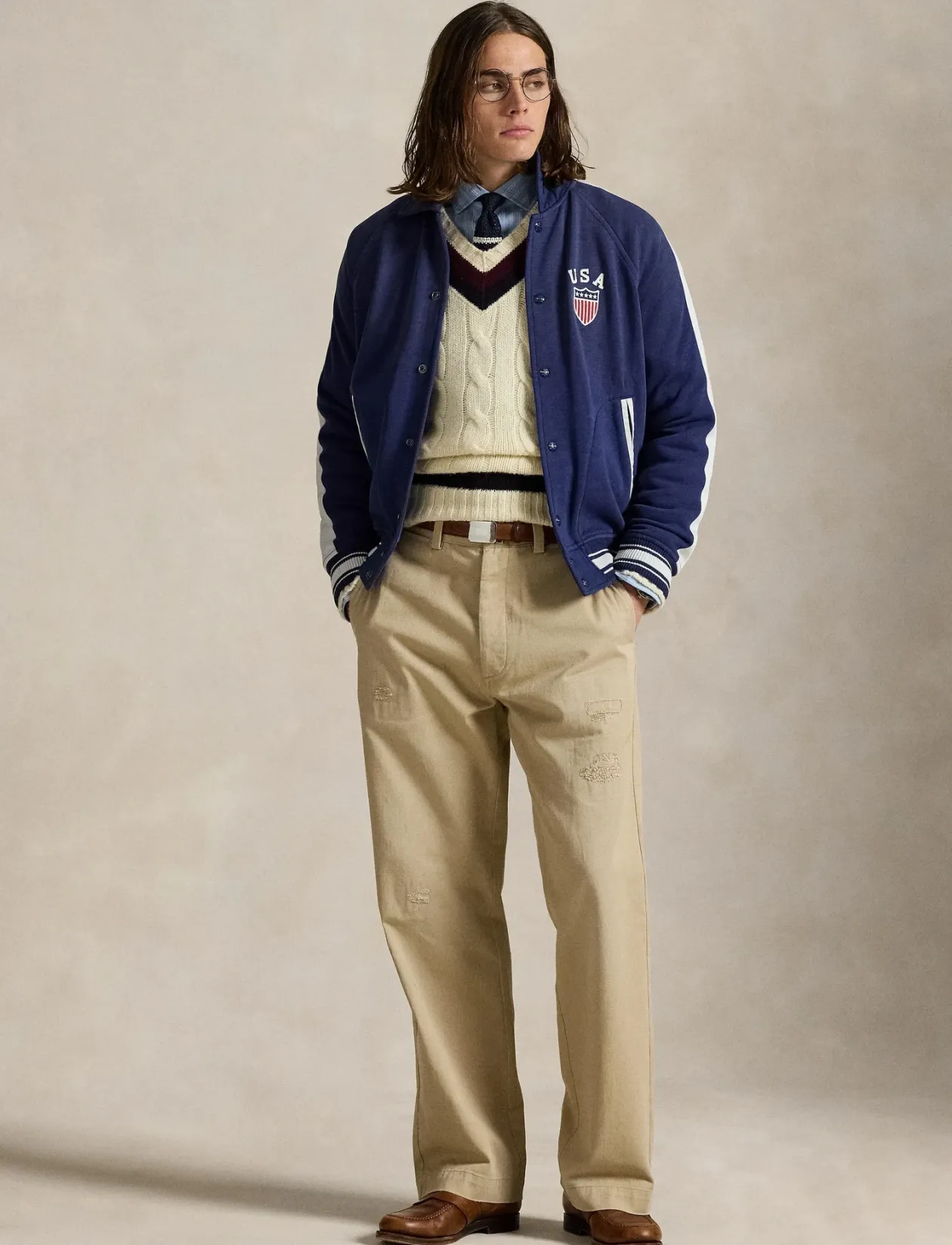 Fleece Graphic Jacket - Vindjakker