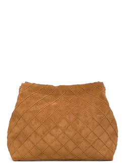 Fleming Suede Hobo Bag - Top handle tasker
