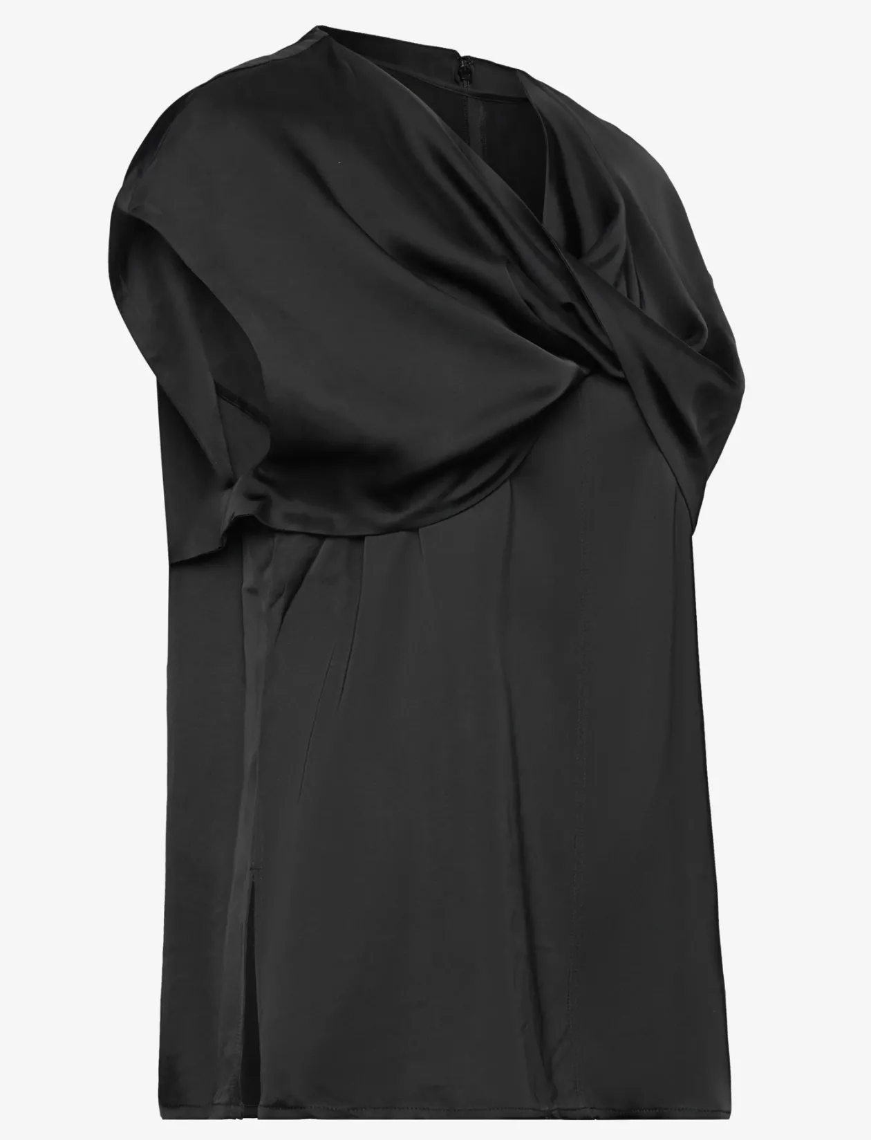 Fleur - Fluid Viscose RD - Kortærmede bluser