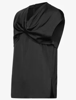 Fleur - Fluid Viscose RD - Kortærmede bluser
