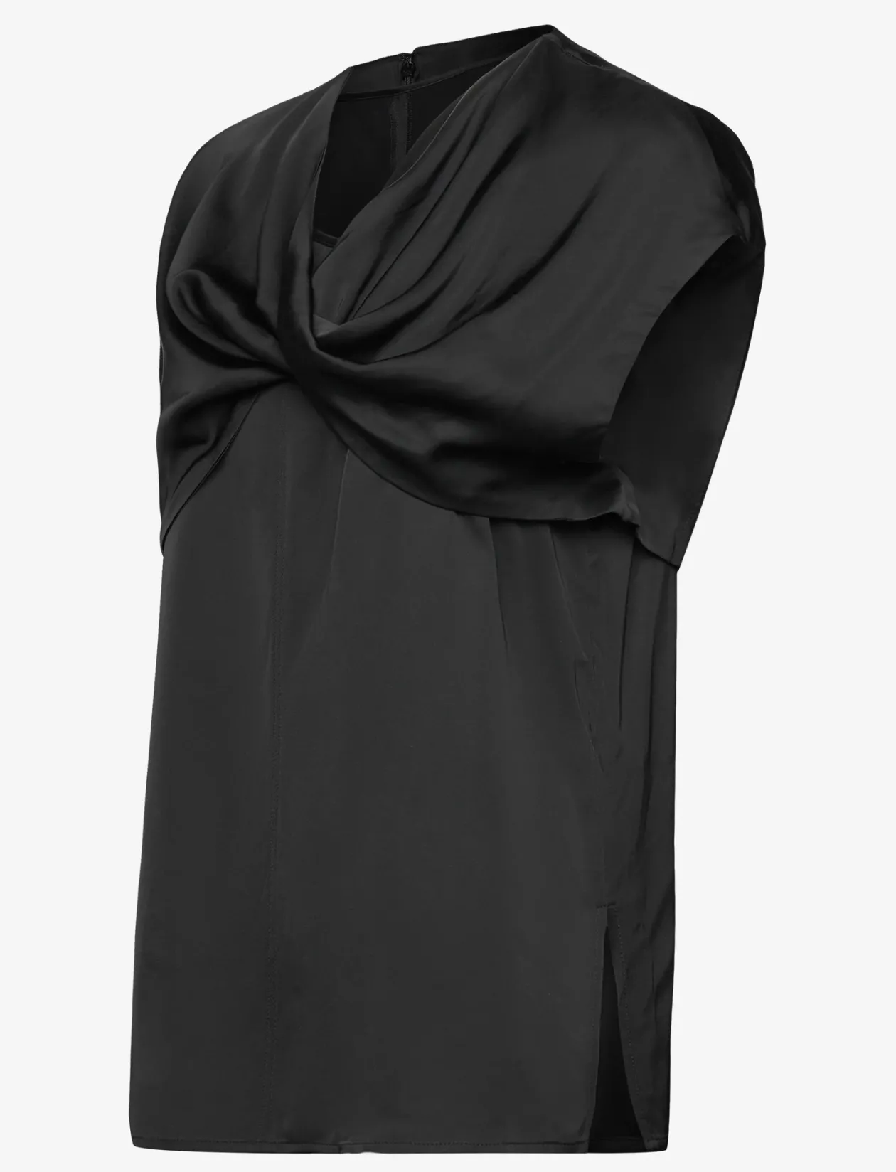 Fleur - Fluid Viscose RD - Kortærmede bluser