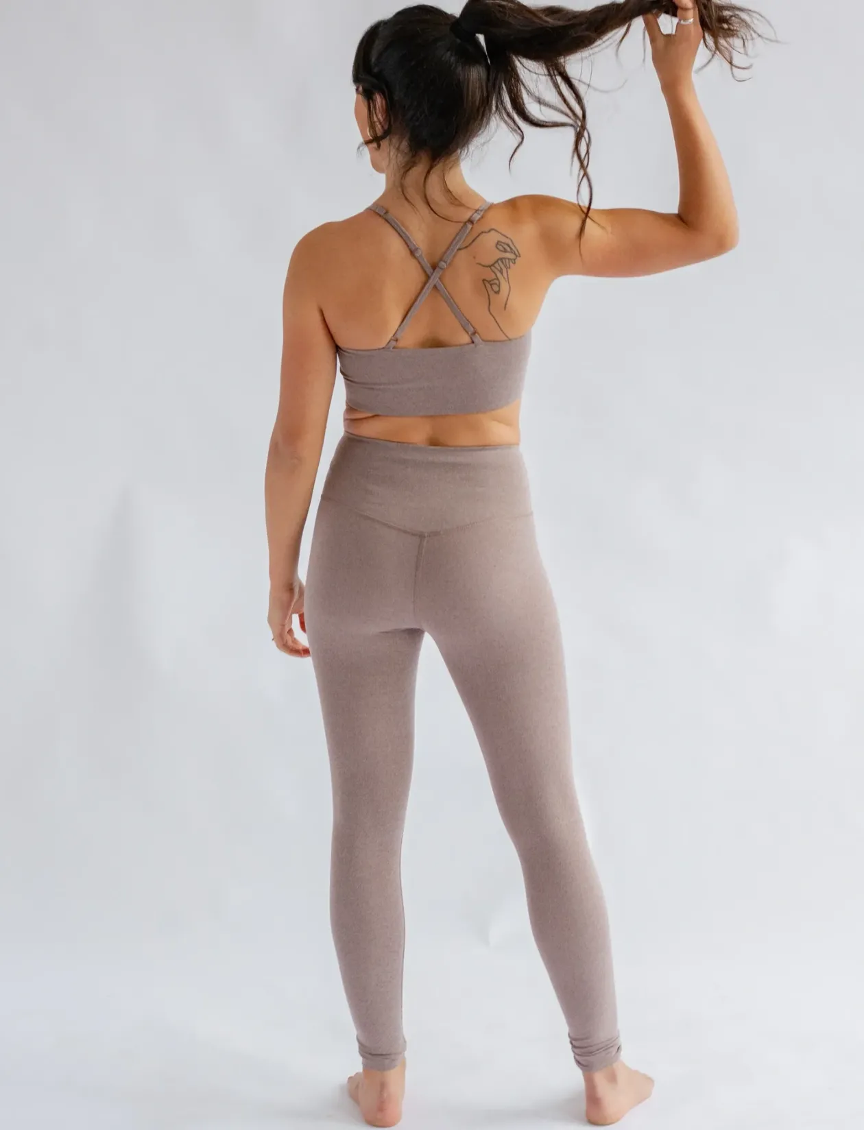Float High-Rise Legging, 7/8 - Træningstights