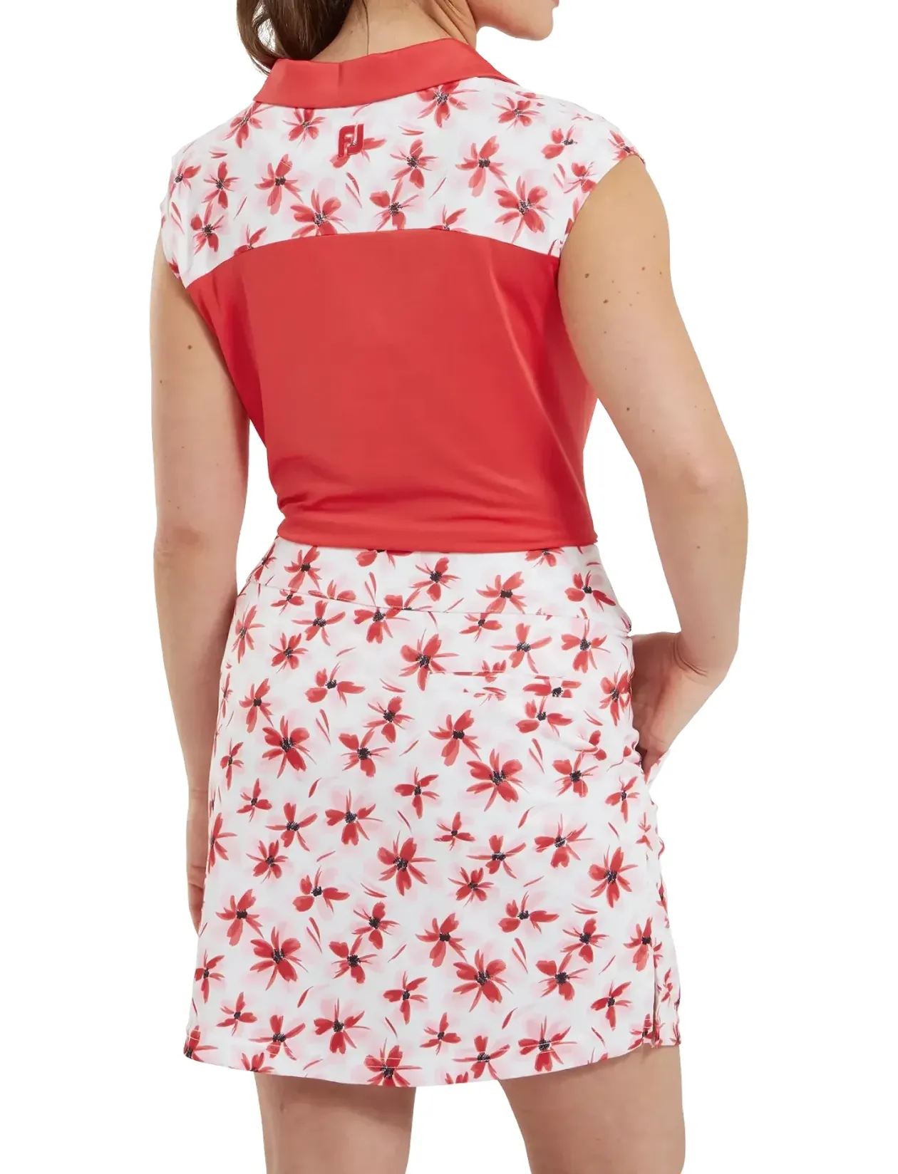 Floral Print Knit Skort - Nederdele