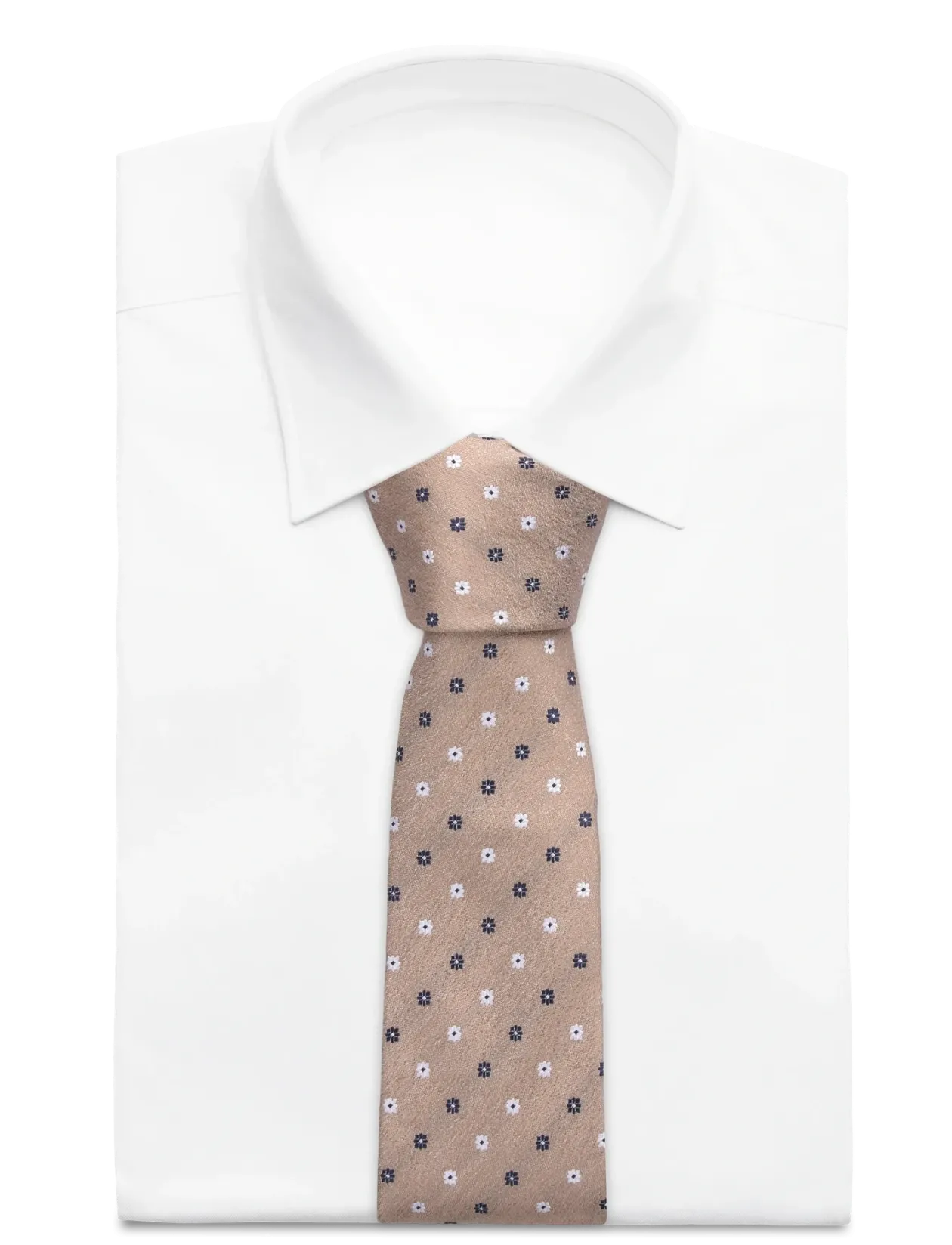 Floral Tie & Pocket Square Set - Slips
