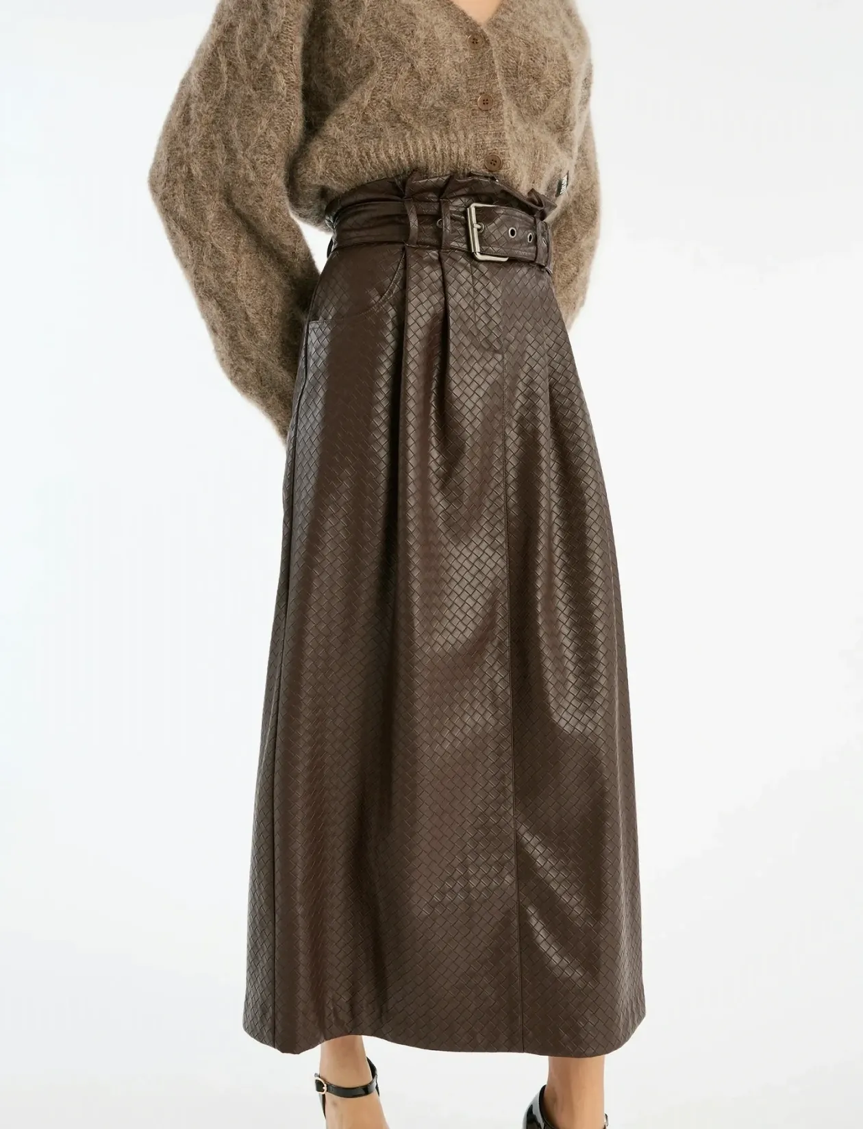 Fluffy Knit Cardigan - Cardigans