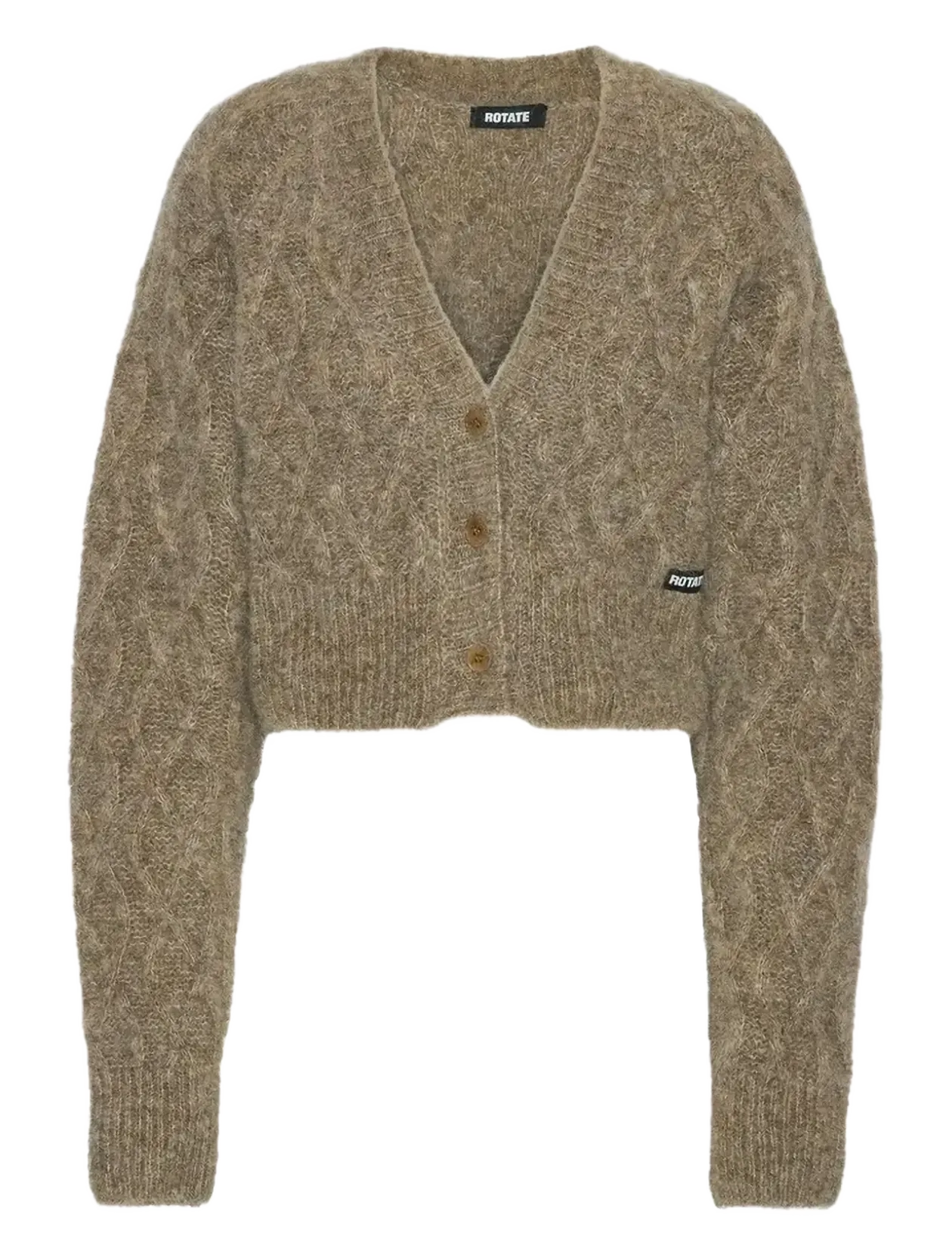 Fluffy Knit Cardigan - Cardigans