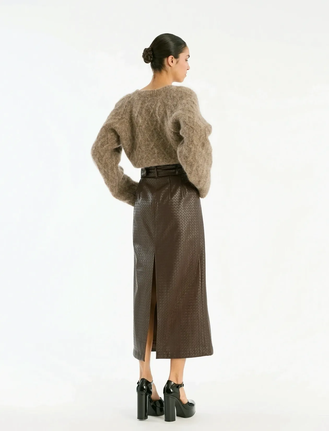 Fluffy Knit Cardigan - Cardigans