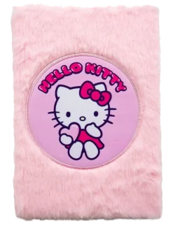 FLUFFY NOTEBOOK HELLO KITTY - Kalendere & Notesbøger