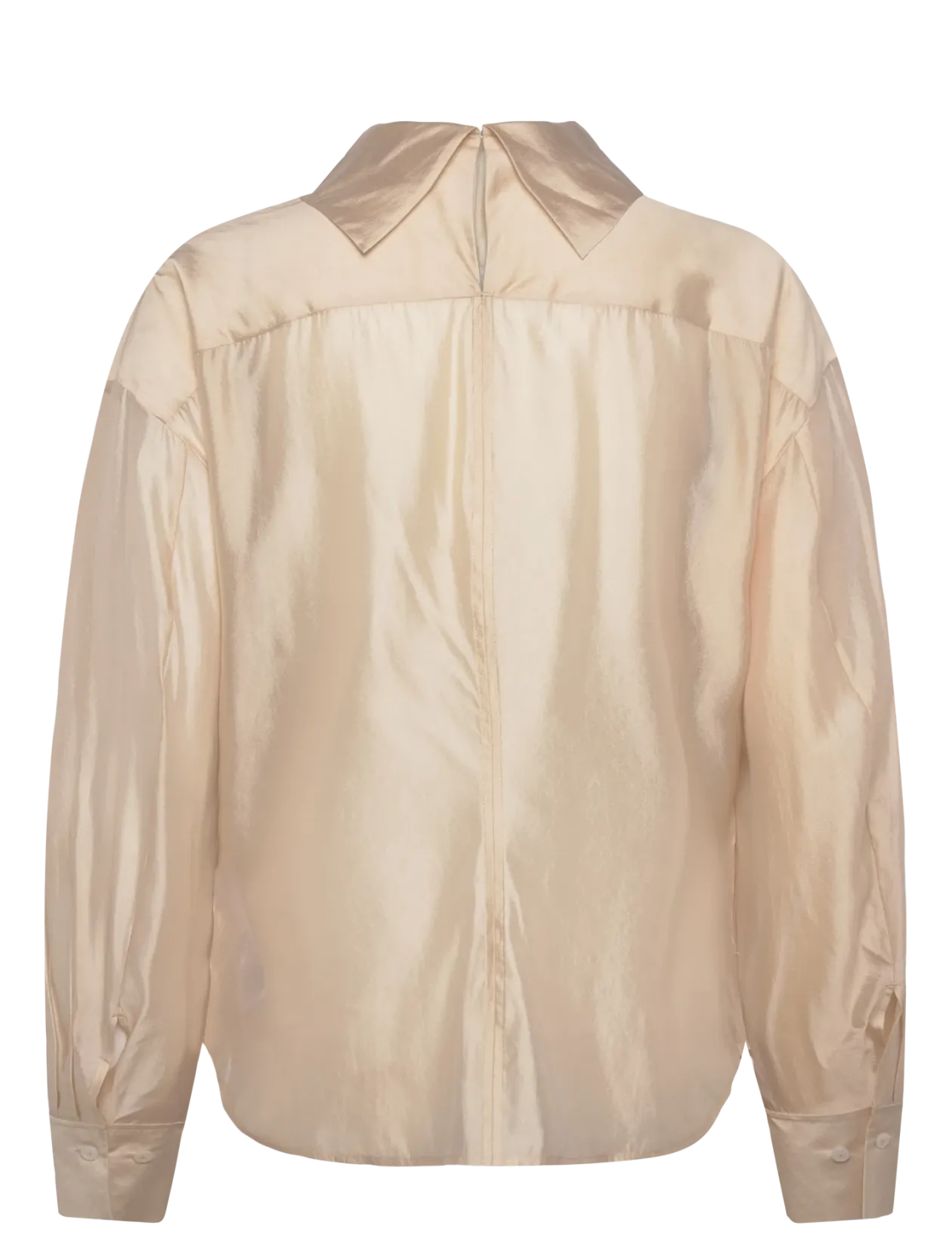 Fold Collar Blouse - Langærmede bluser