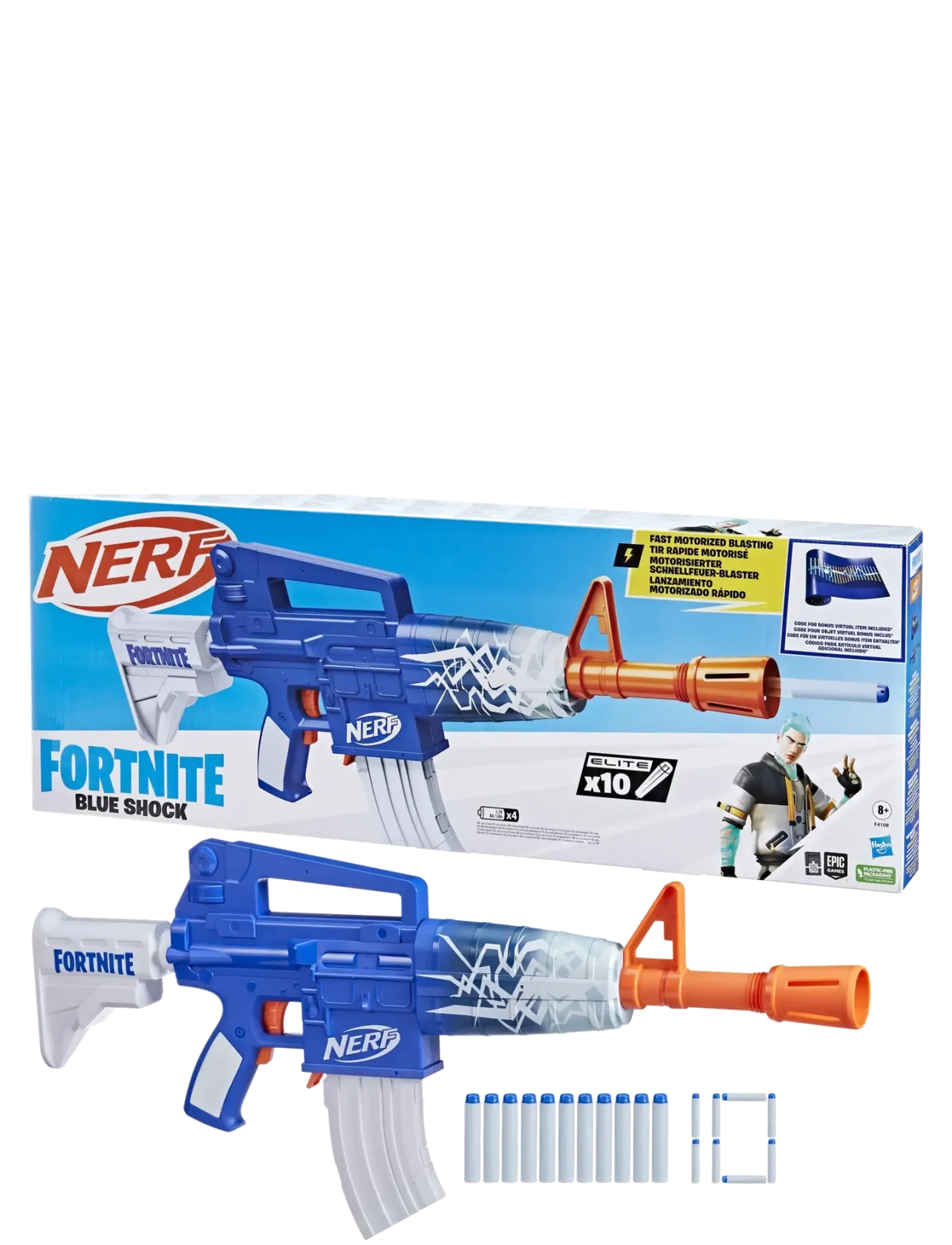 Fortnite Blue Shock - Blasters
