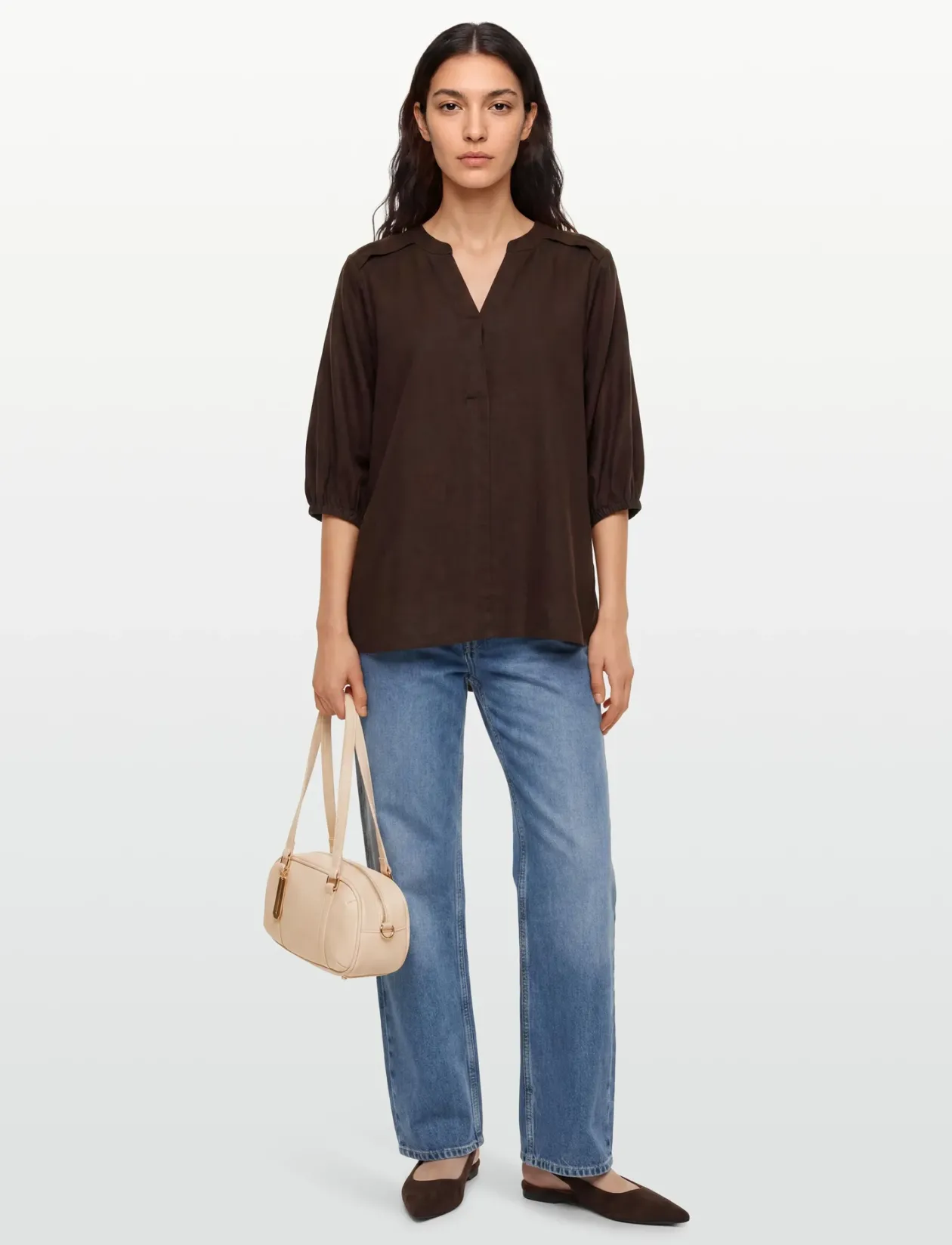 FQLAVA-BLOUSE - Hørskjorter