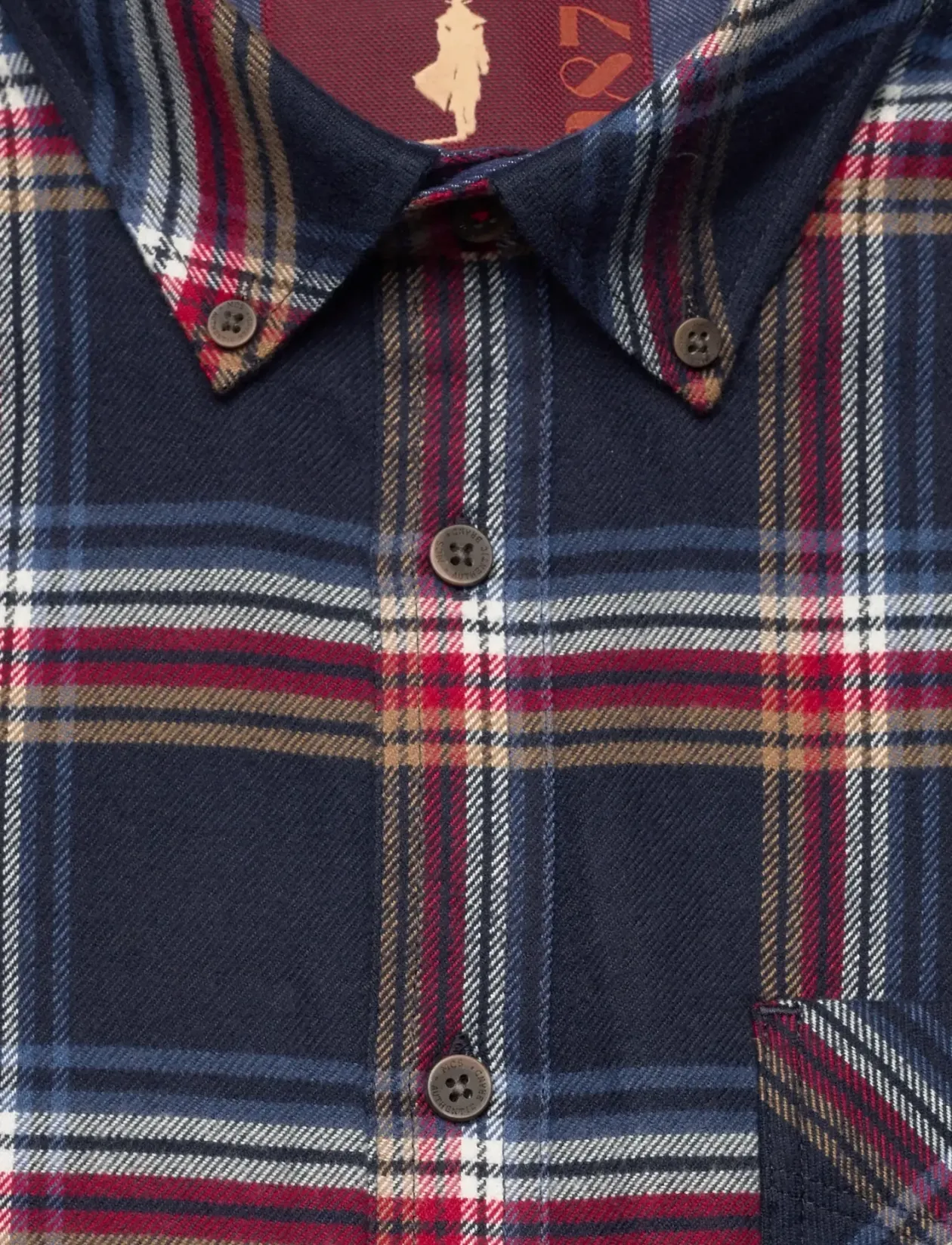 FRANCK REG COT PE MCS M SHIRT - Flannel-skjorter