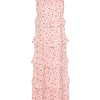 Frill Maxi Viscose Dress - Maxikjoler