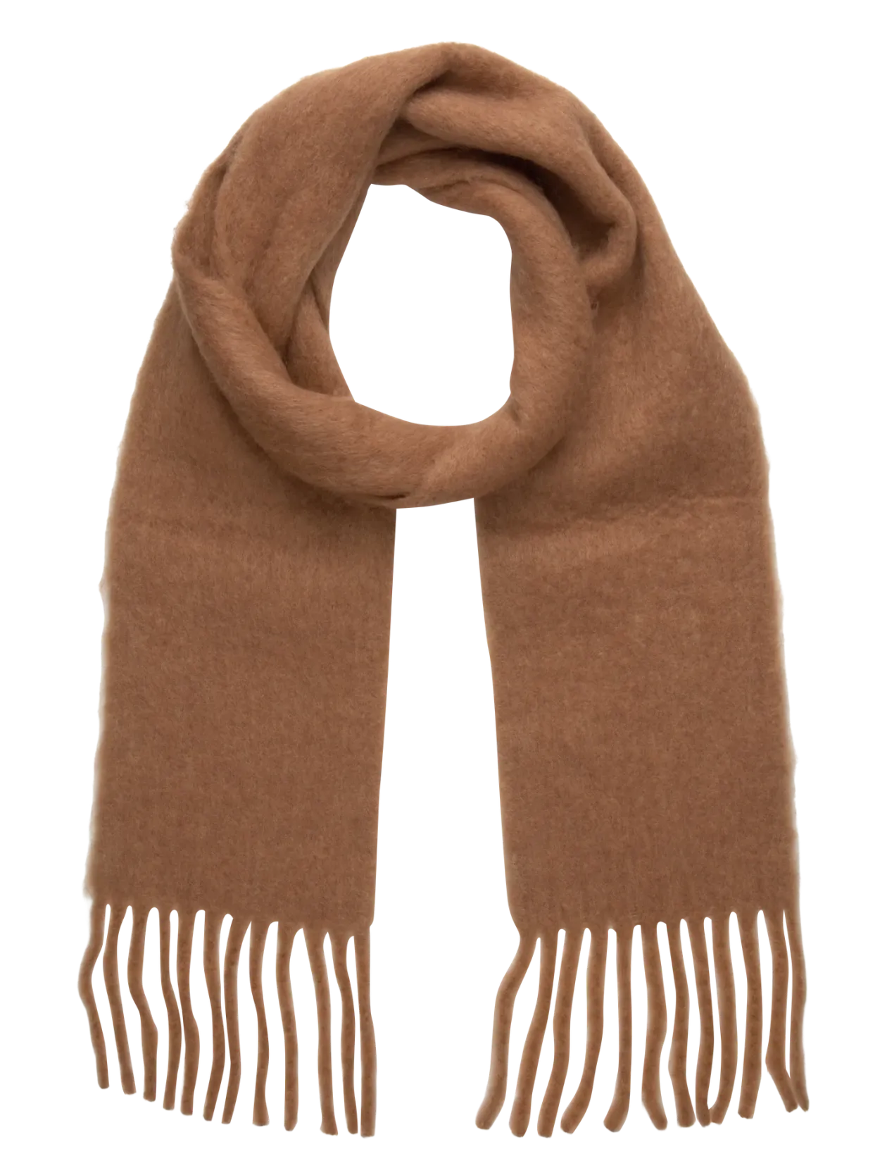 Fringed edge scarf - Halstørklæder