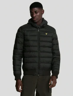 Funnel Neck Wadded Jacket - Forede jakker