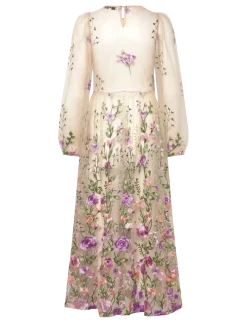 Fuschia dress - Maxikjoler