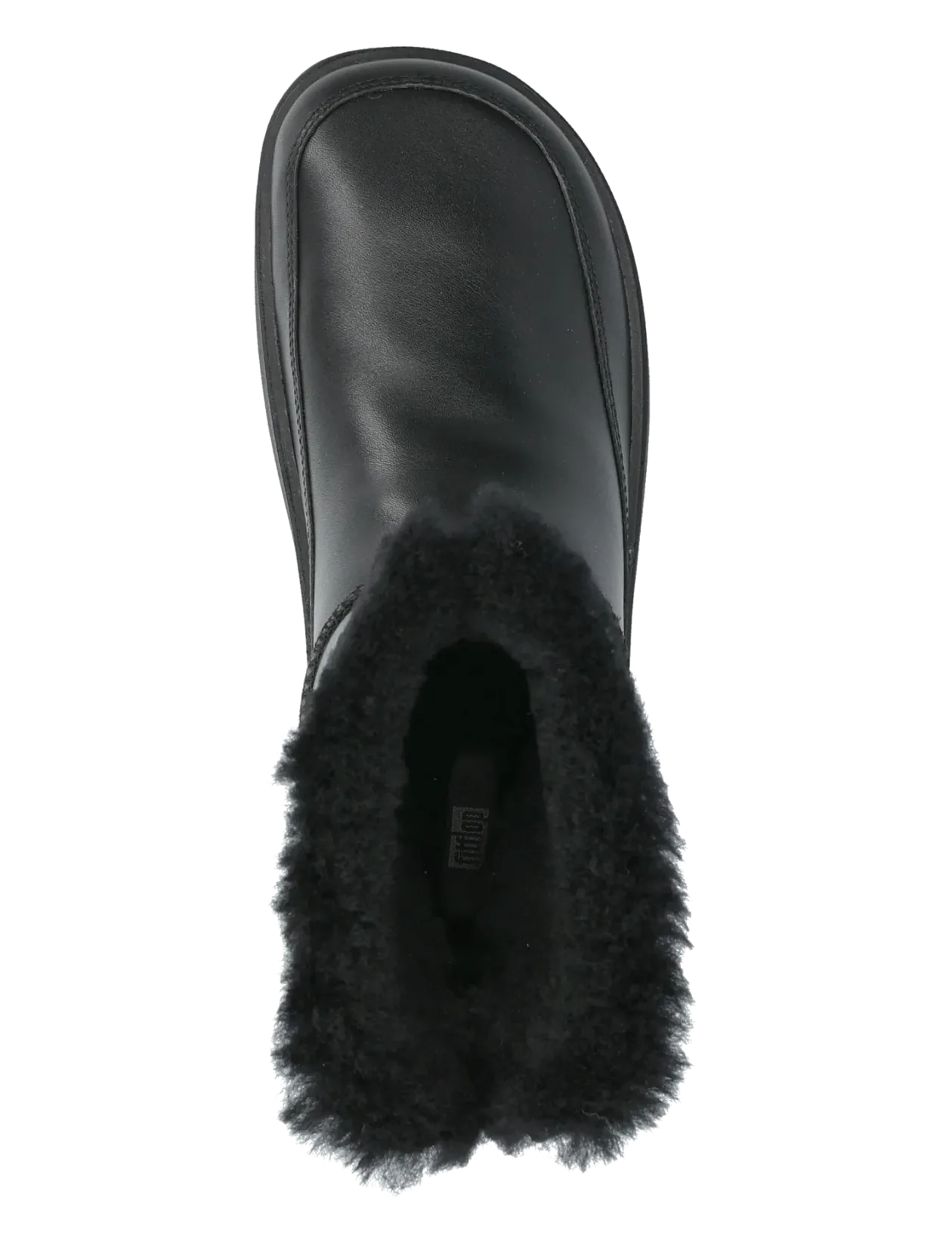 GEN-FF MINI SHEARLING-LINED LEATHER BOOTS - Flade ankelstøvler